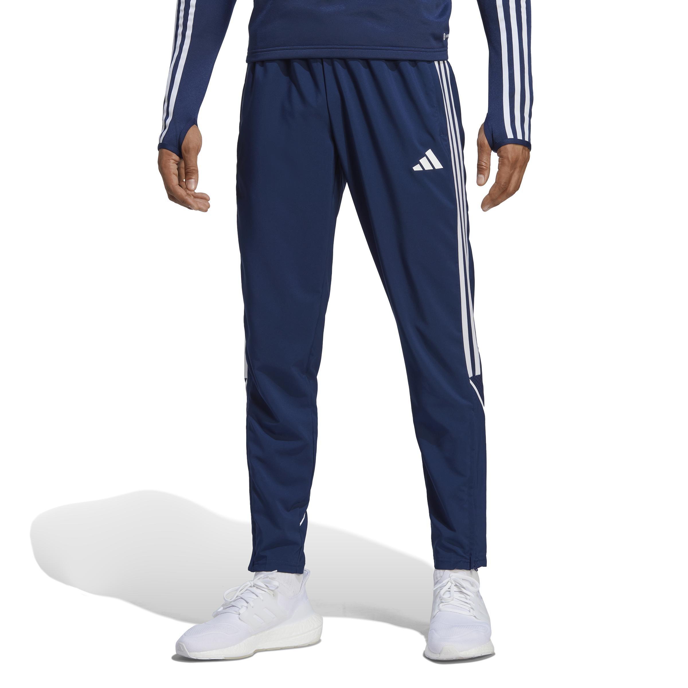 Tiro 23 League Woven Tracksuit Bottoms, Blue, A901_ONE, large image number 0