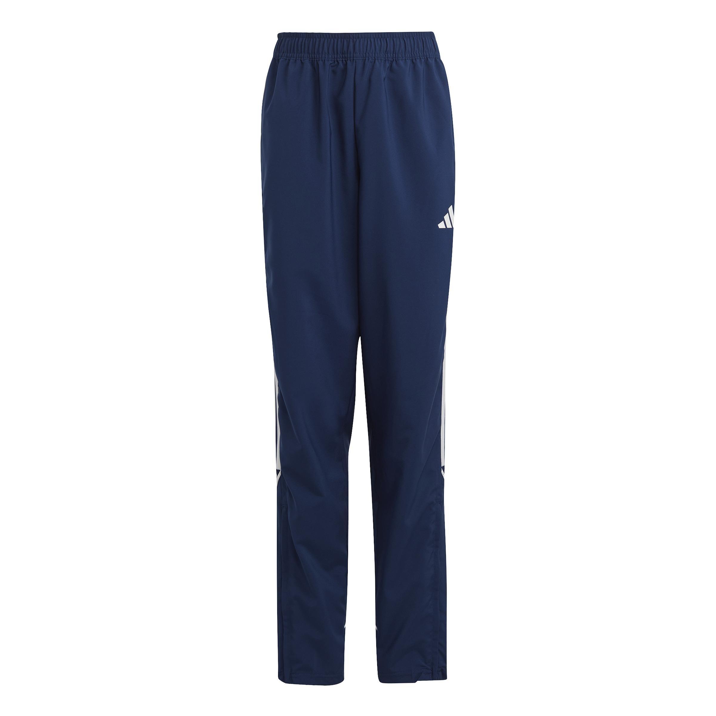 Tiro 23 League Woven Tracksuit Bottoms, Blue, A901_ONE, large image number 3