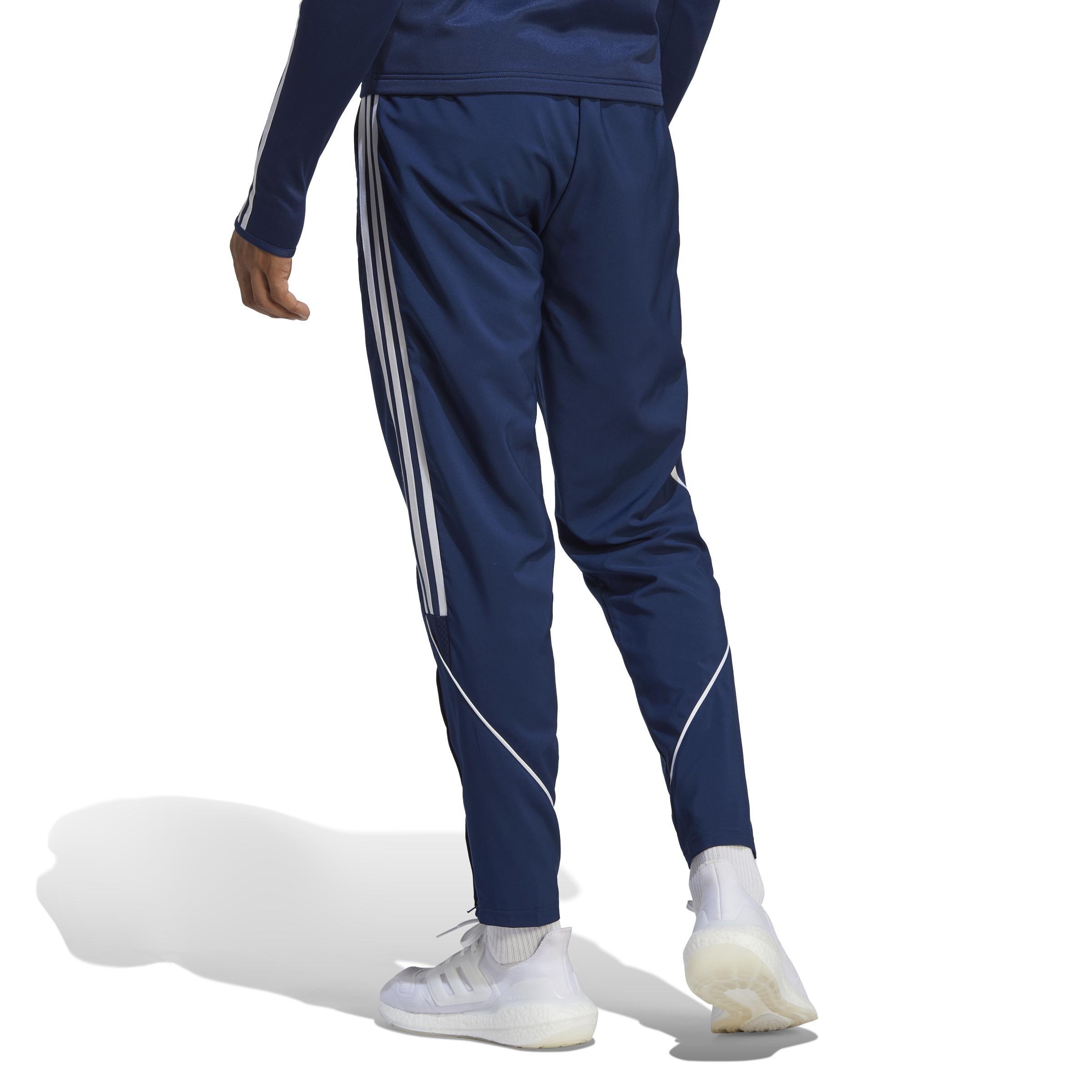 Tiro 23 League Woven Tracksuit Bottoms, Blue, A901_ONE, large image number 4
