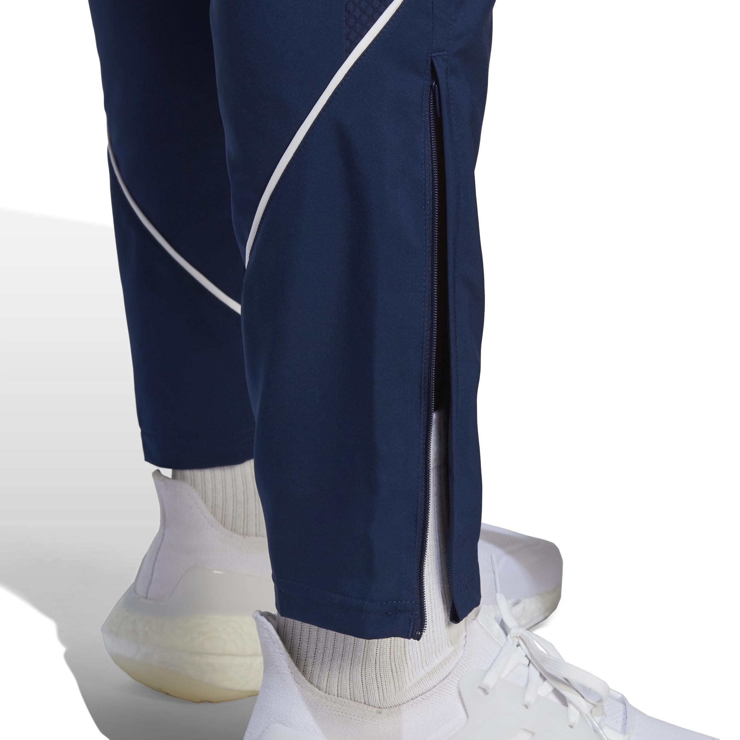 Tiro 23 League Woven Tracksuit Bottoms, Blue, A901_ONE, large image number 7
