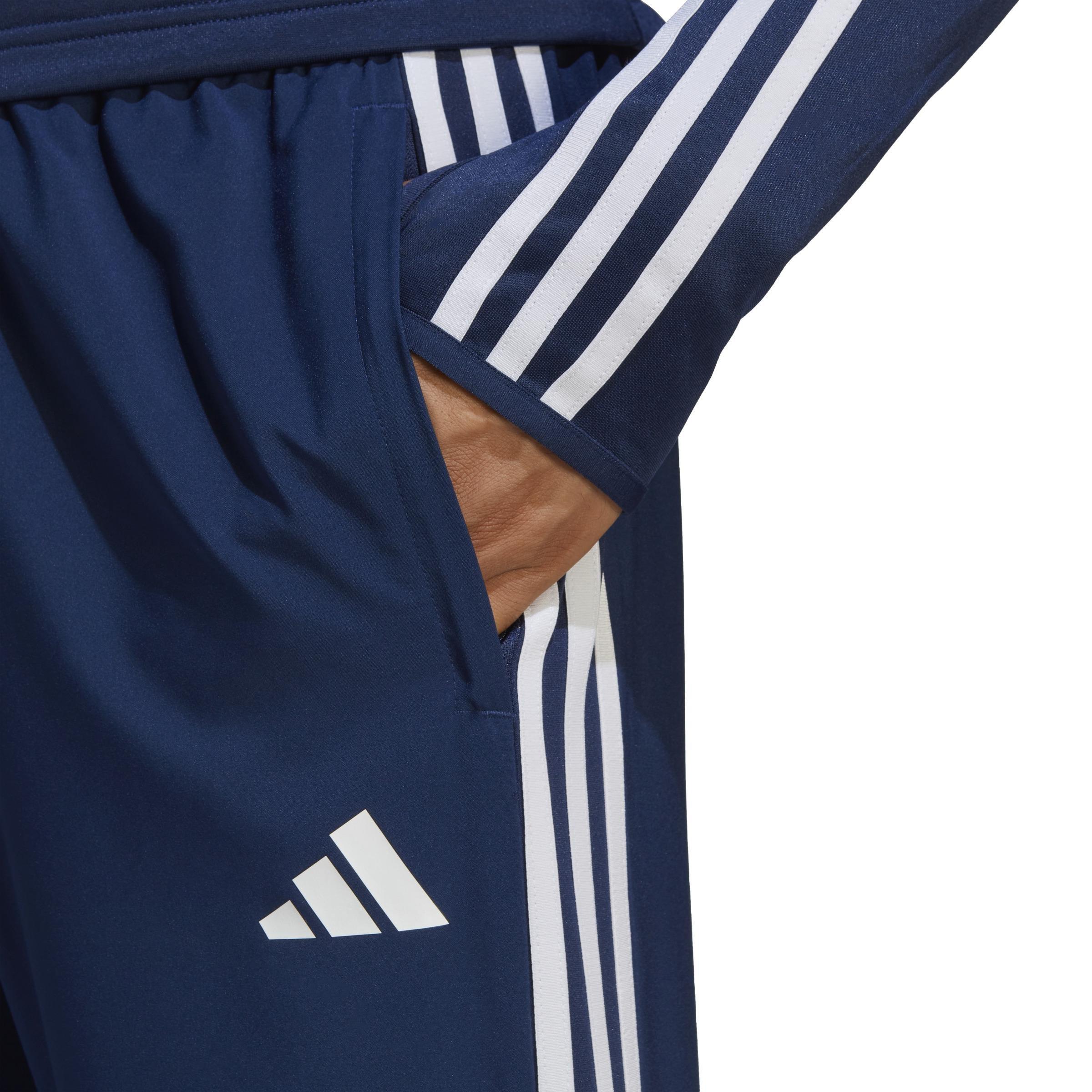 Tiro 23 League Woven Tracksuit Bottoms, Blue, A901_ONE, large image number 10