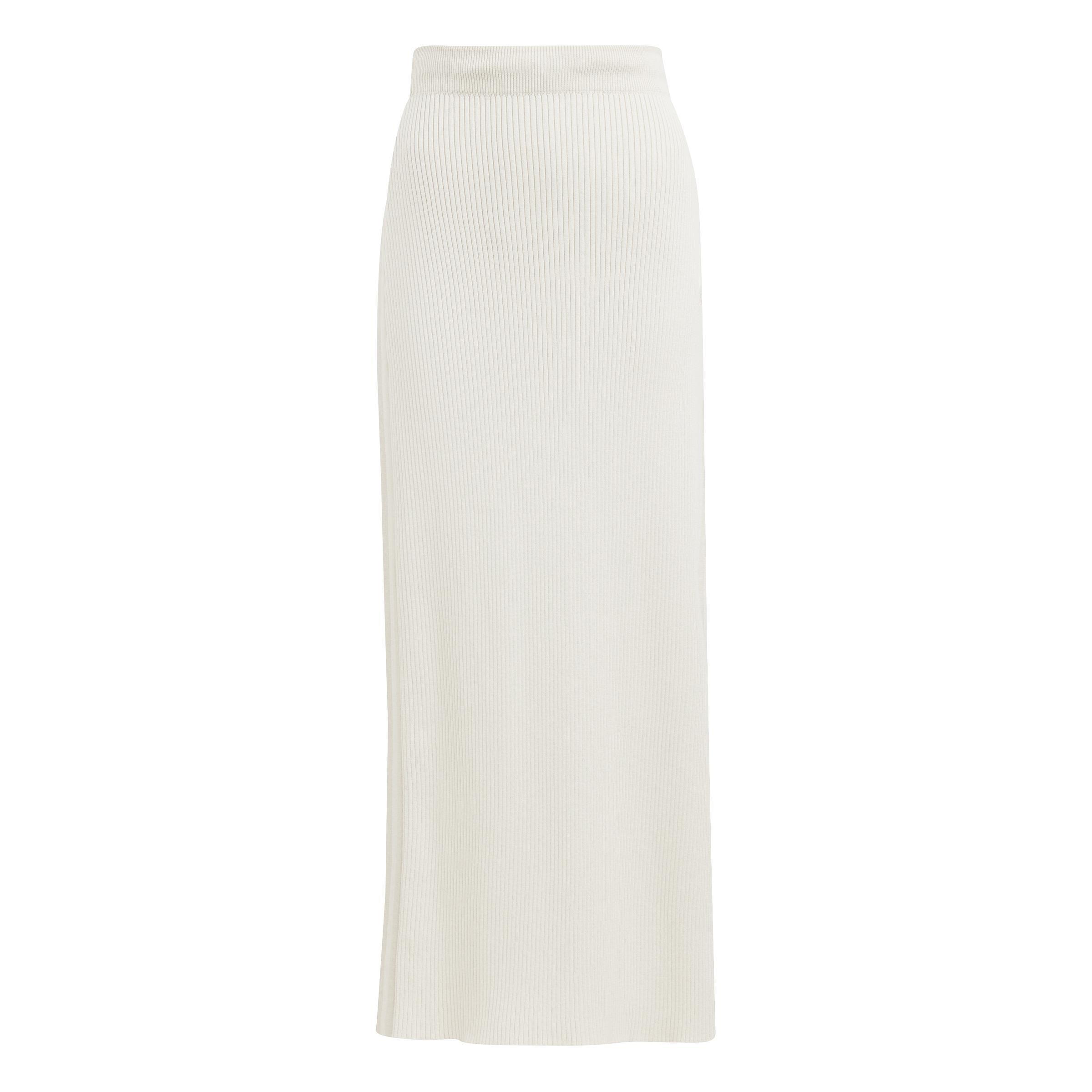 Knit Long Skirt, White, A901_ONE, large image number 0