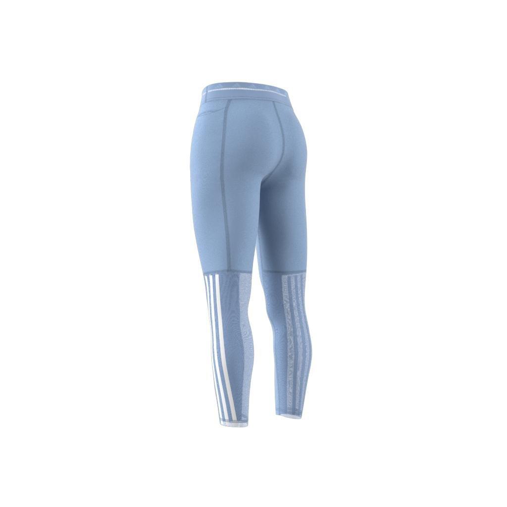 Techfit Hyperglam 7/8 Leggings, Blue, A901_ONE, large image number 13