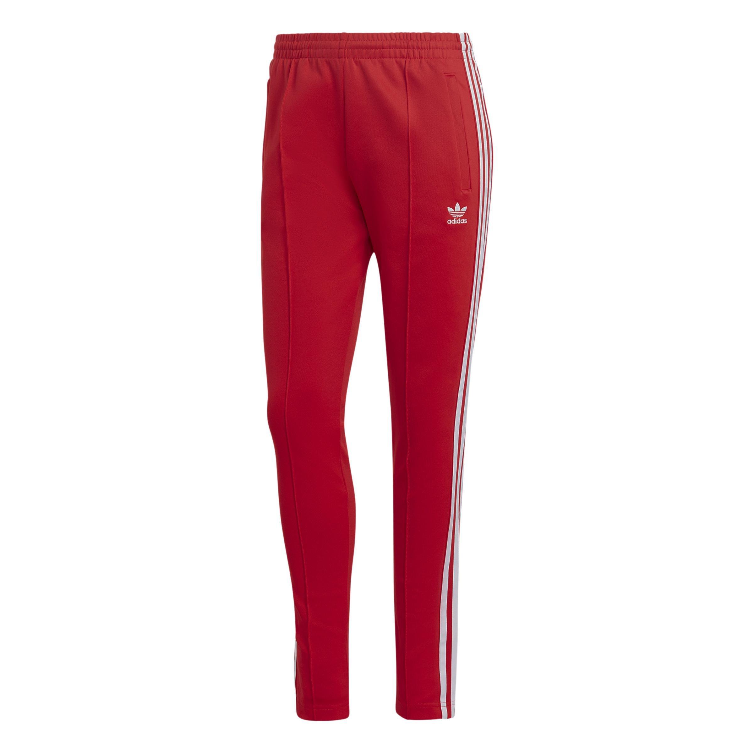 Adicolor Sst Tracksuit Bottoms, Red, A901_ONE, large image number 1