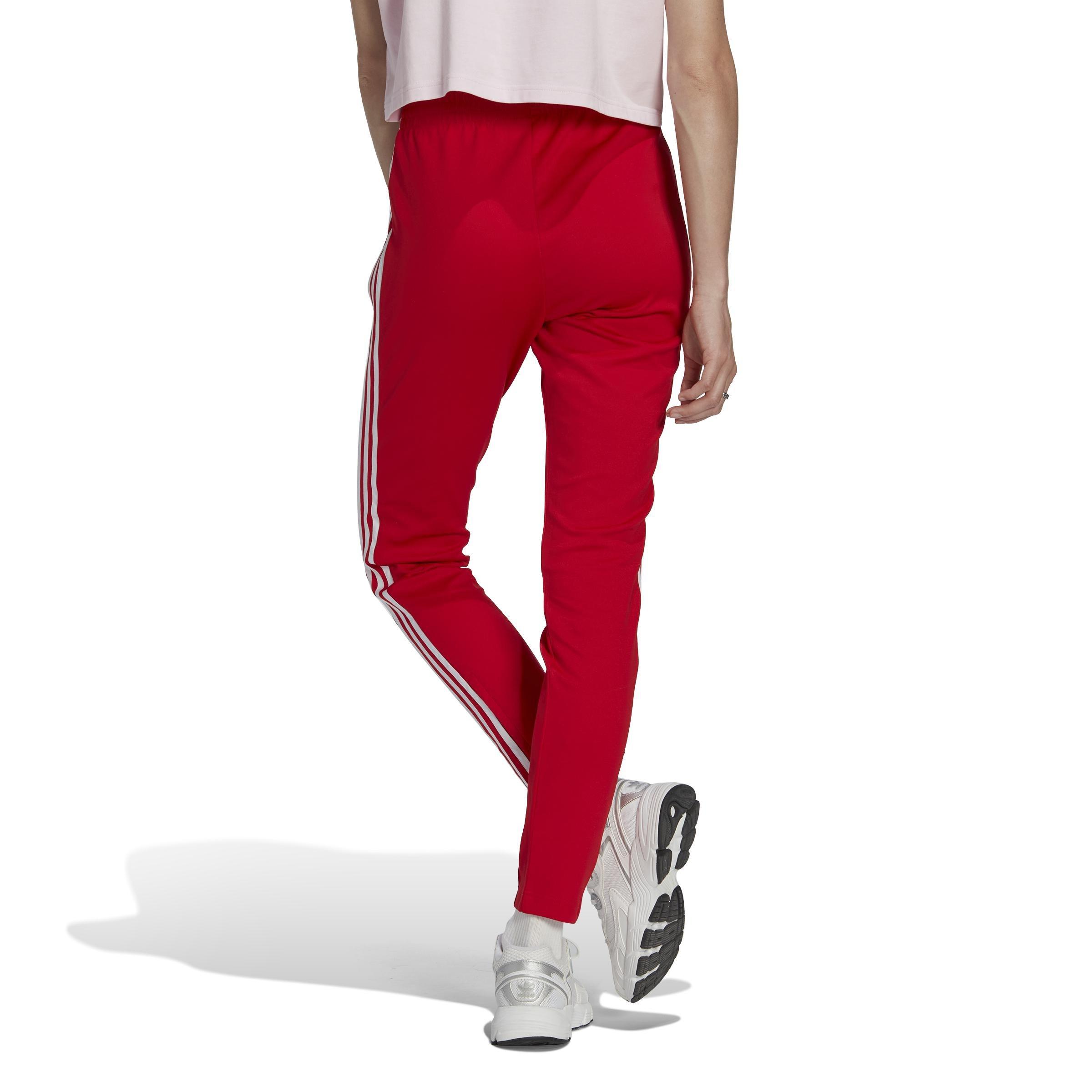 Adicolor Sst Tracksuit Bottoms, Red, A901_ONE, large image number 2