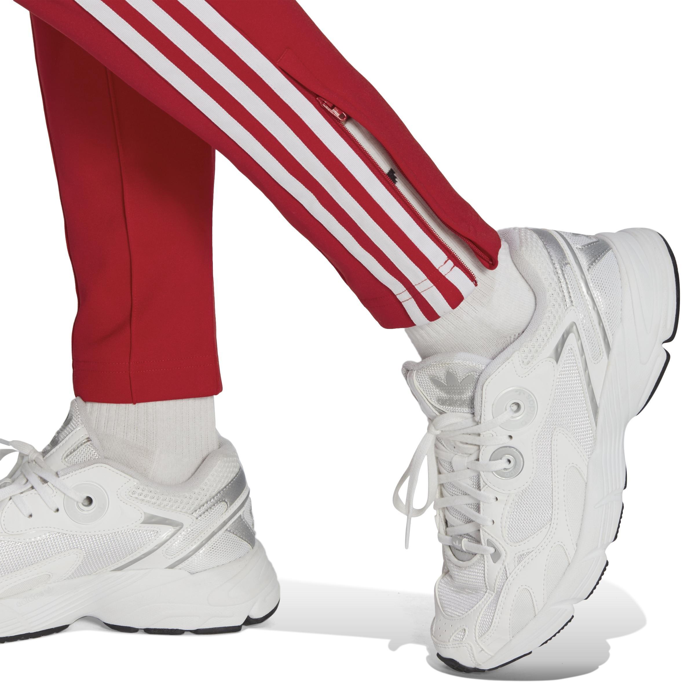 Adicolor Sst Tracksuit Bottoms, Red, A901_ONE, large image number 4