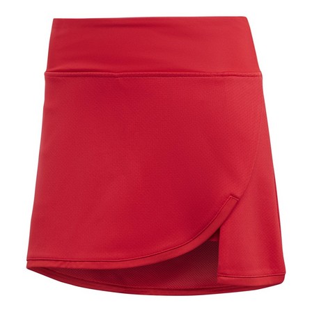 Women Club Tennis Skirt, Red, A901_ONE, large image number 0