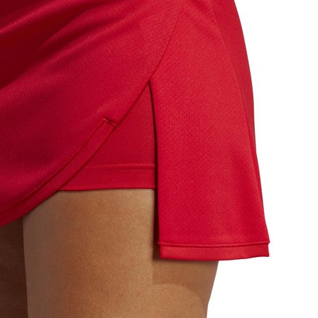 Women Club Tennis Skirt, Red, A901_ONE, large image number 4