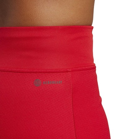 Women Club Tennis Skirt, Red, A901_ONE, large image number 5