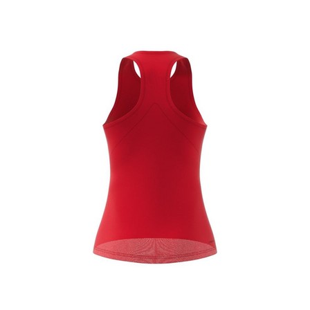 Women Club Tennis Tank Top, Red, A901_ONE, large image number 7