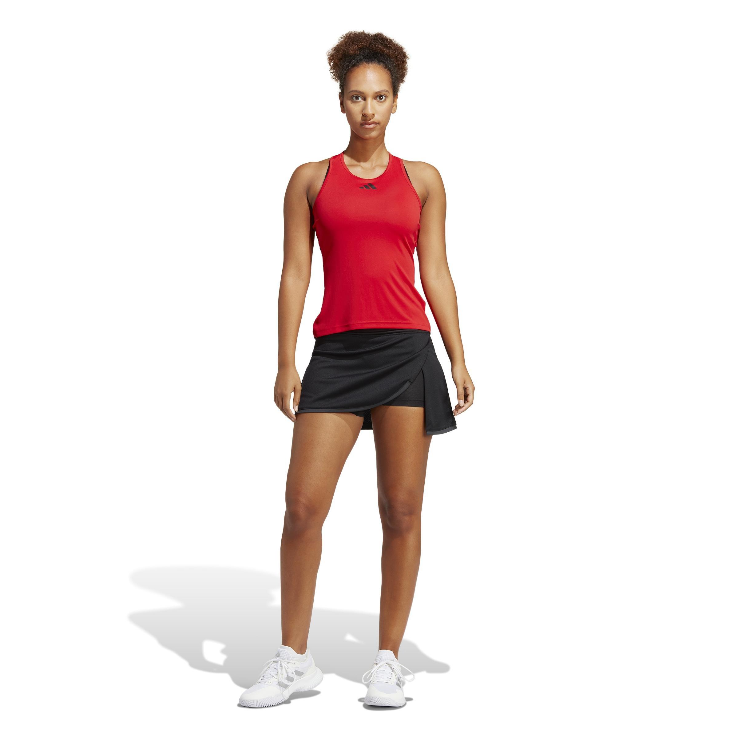 Club Tennis Tank Top, Red, A901_ONE, large image number 8