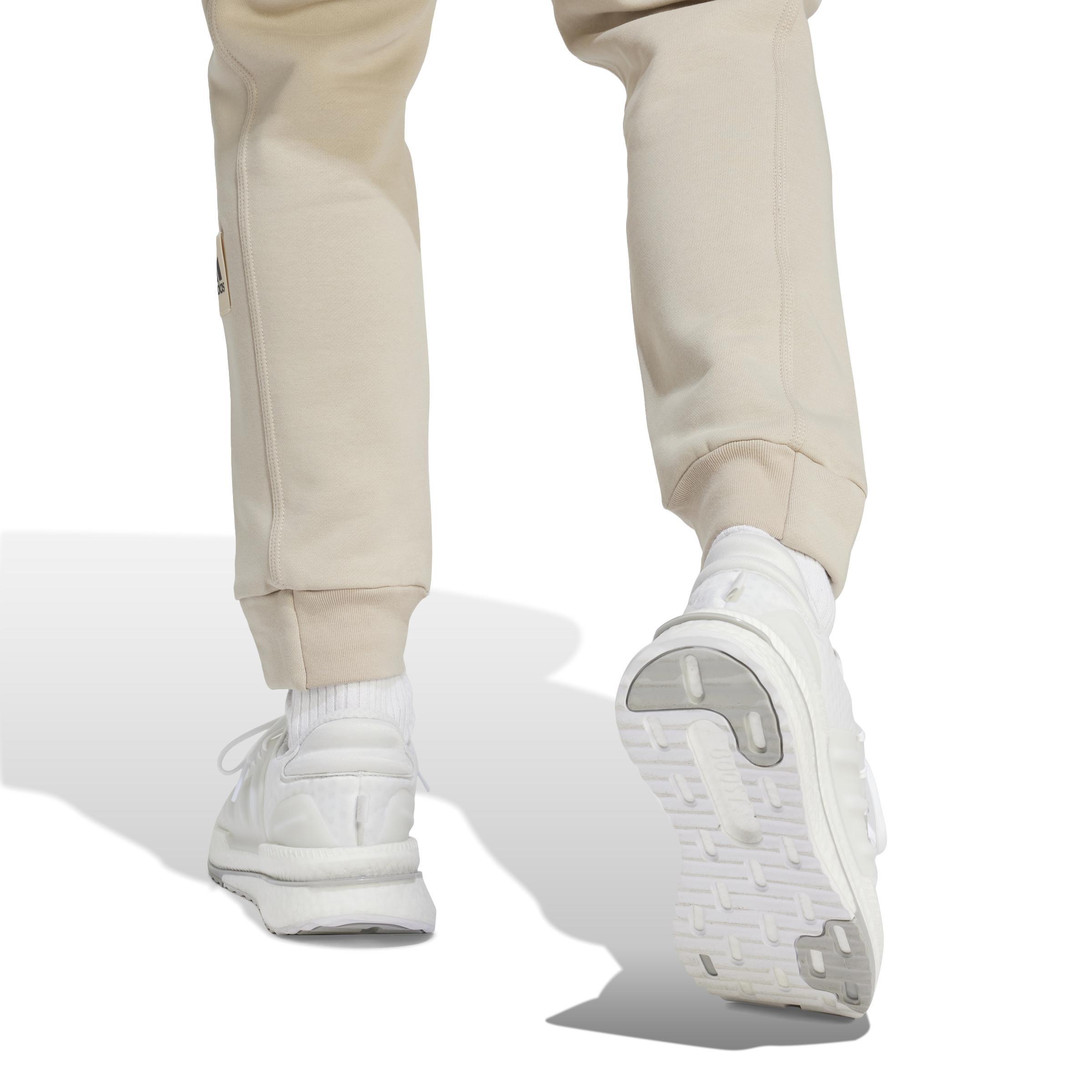 Lounge Fleece Joggers, Beige, A901_ONE, large image number 3