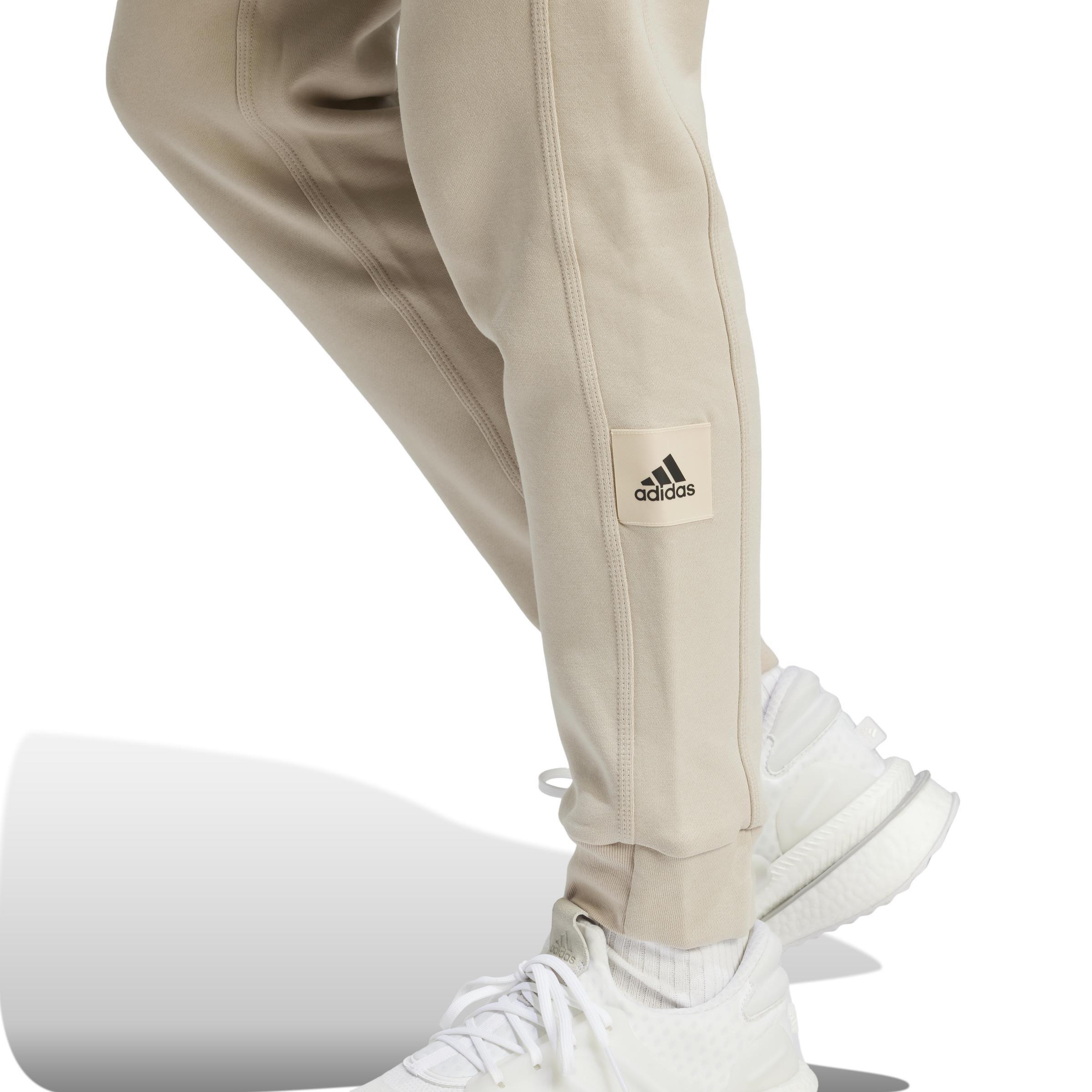 Lounge Fleece Joggers, Beige, A901_ONE, large image number 4