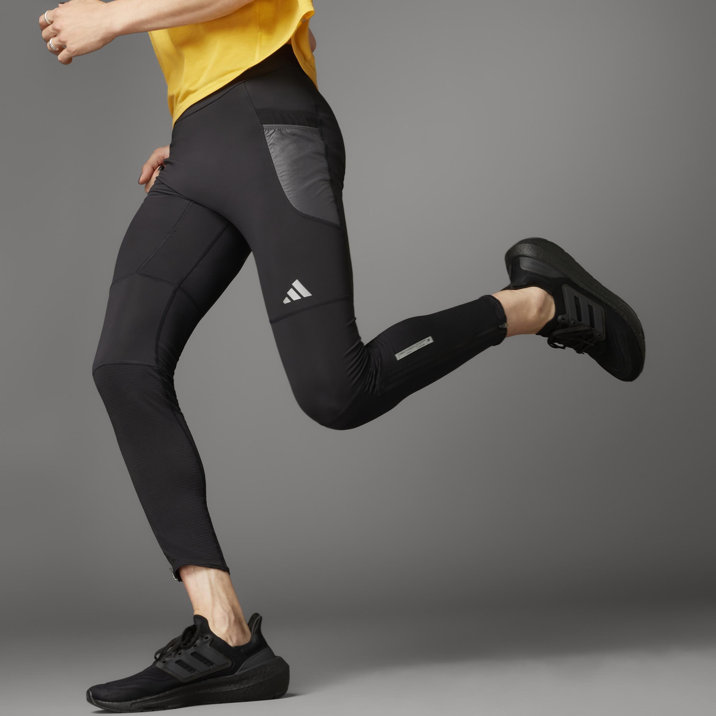 Ultimate Running Conquer The Elements Leggings, Black, A901_ONE, large image number 6