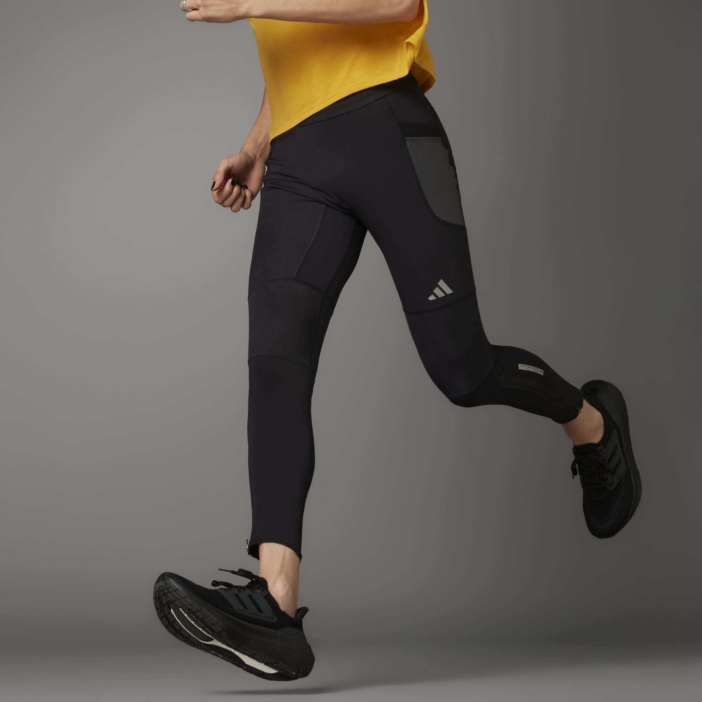 Ultimate Running Conquer The Elements Leggings, Black, A901_ONE, large image number 13