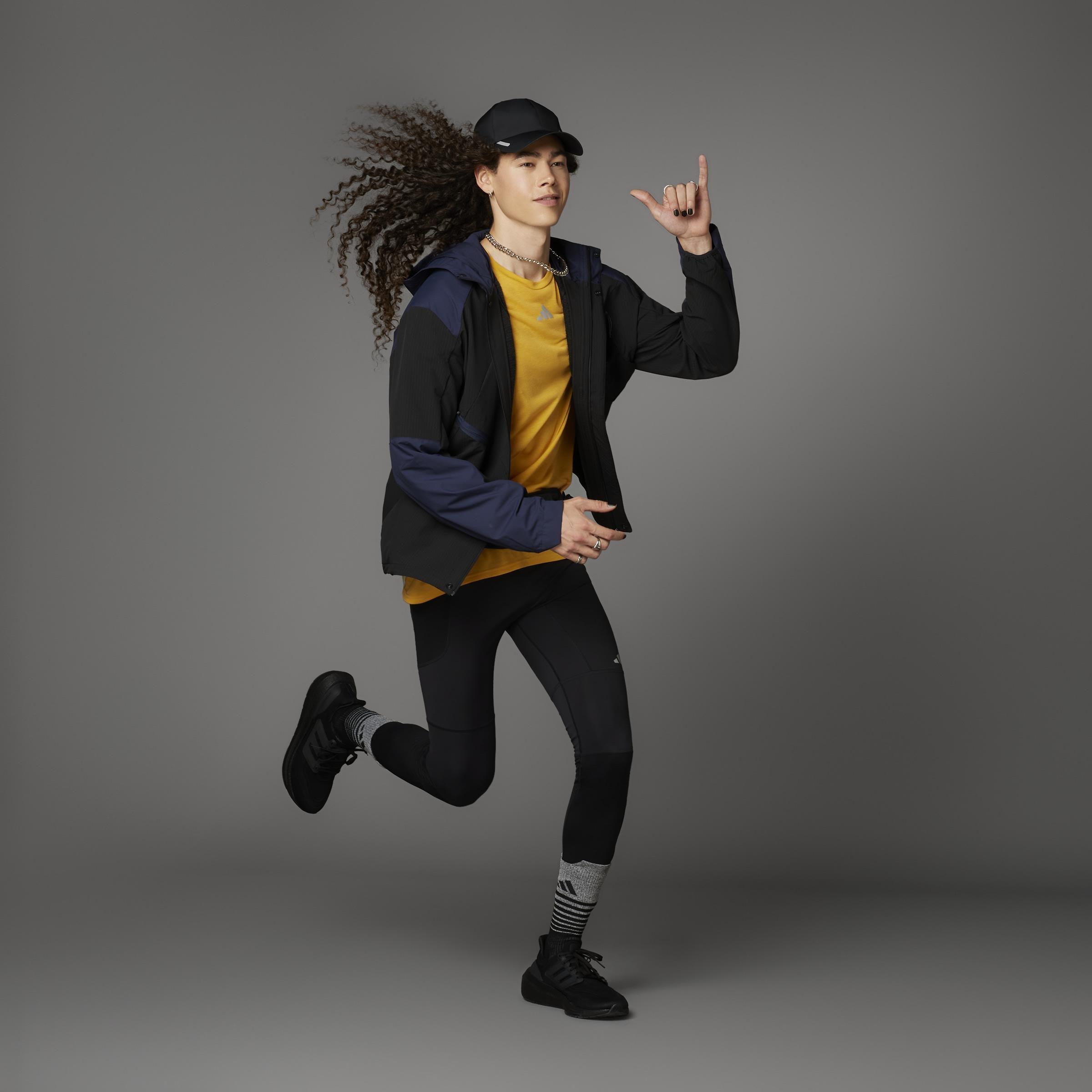 Ultimate Running Conquer The Elements Leggings, Black, , large image number 14