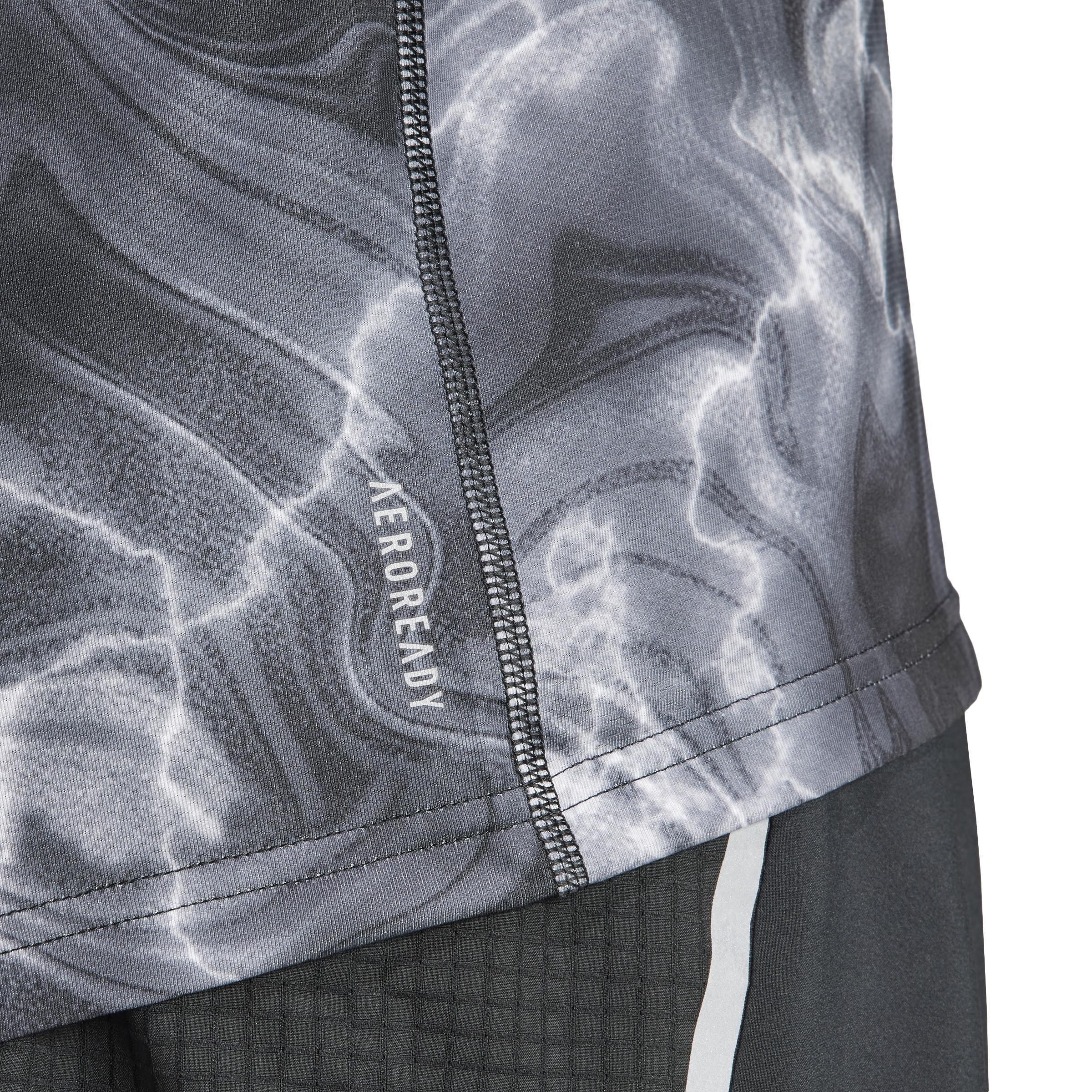 Own The Run Allover Print T-Shirt, White, A901_ONE, large image number 4