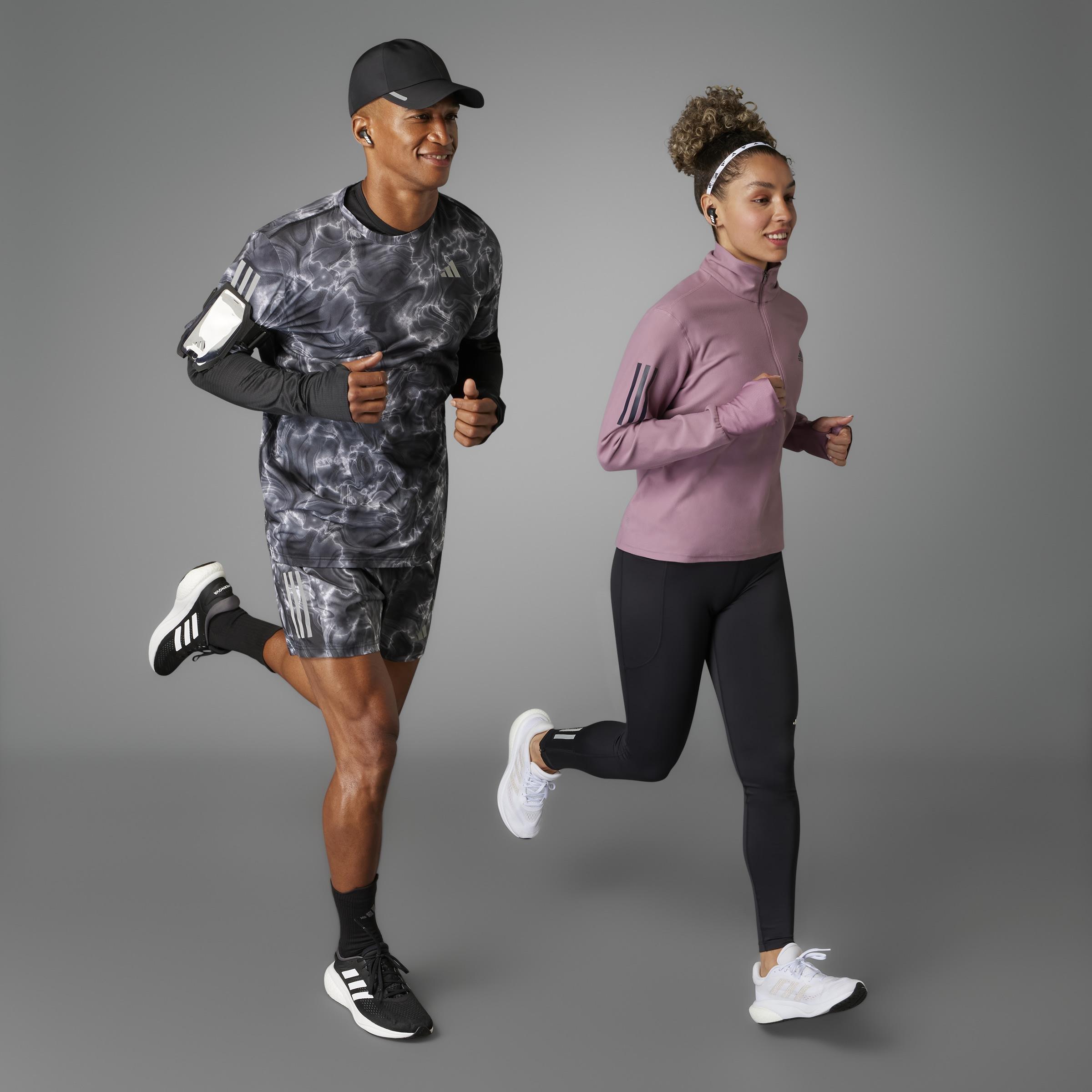 Own The Run Allover Print T-Shirt, White, A901_ONE, large image number 6