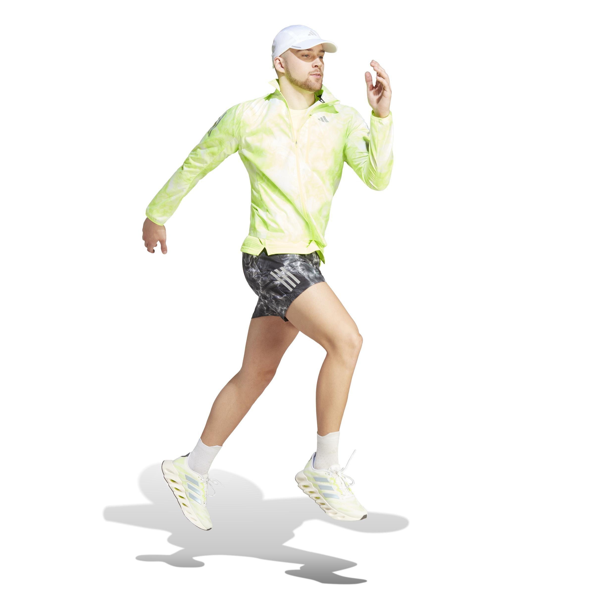 Own the Run Allover Print Shorts, White, , large image number 1