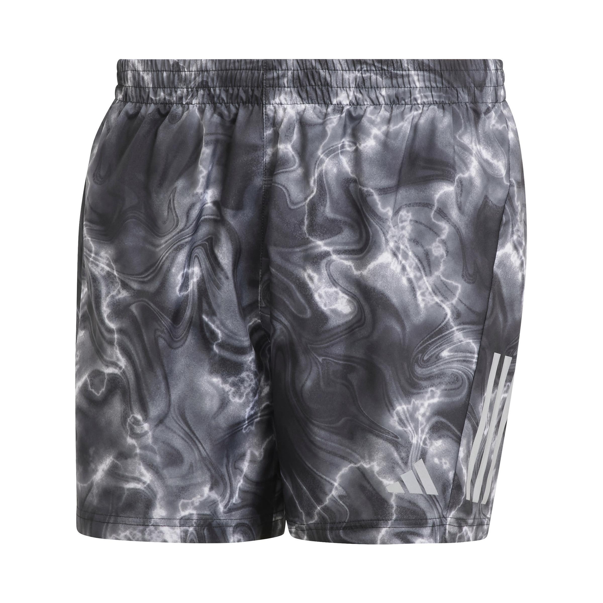 Men Own The Run Allover Print Shorts, White, A901_ONE, large image number 6