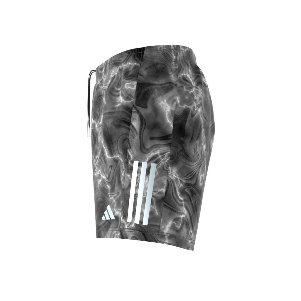 Men Own The Run Allover Print Shorts, White, A901_ONE, large image number 7