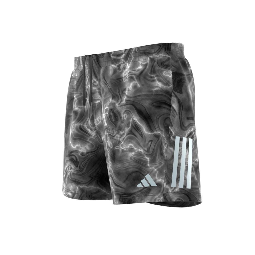 Men Own The Run Allover Print Shorts, White, A901_ONE, large image number 8