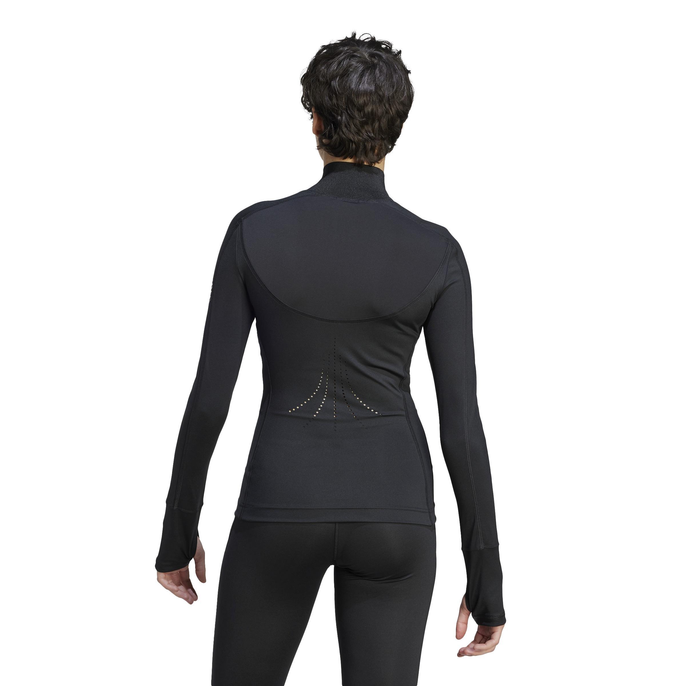 adidas by Stella McCartney TruePurpose Training Midlayer Jacket, Black, A901_ONE, large image number 3