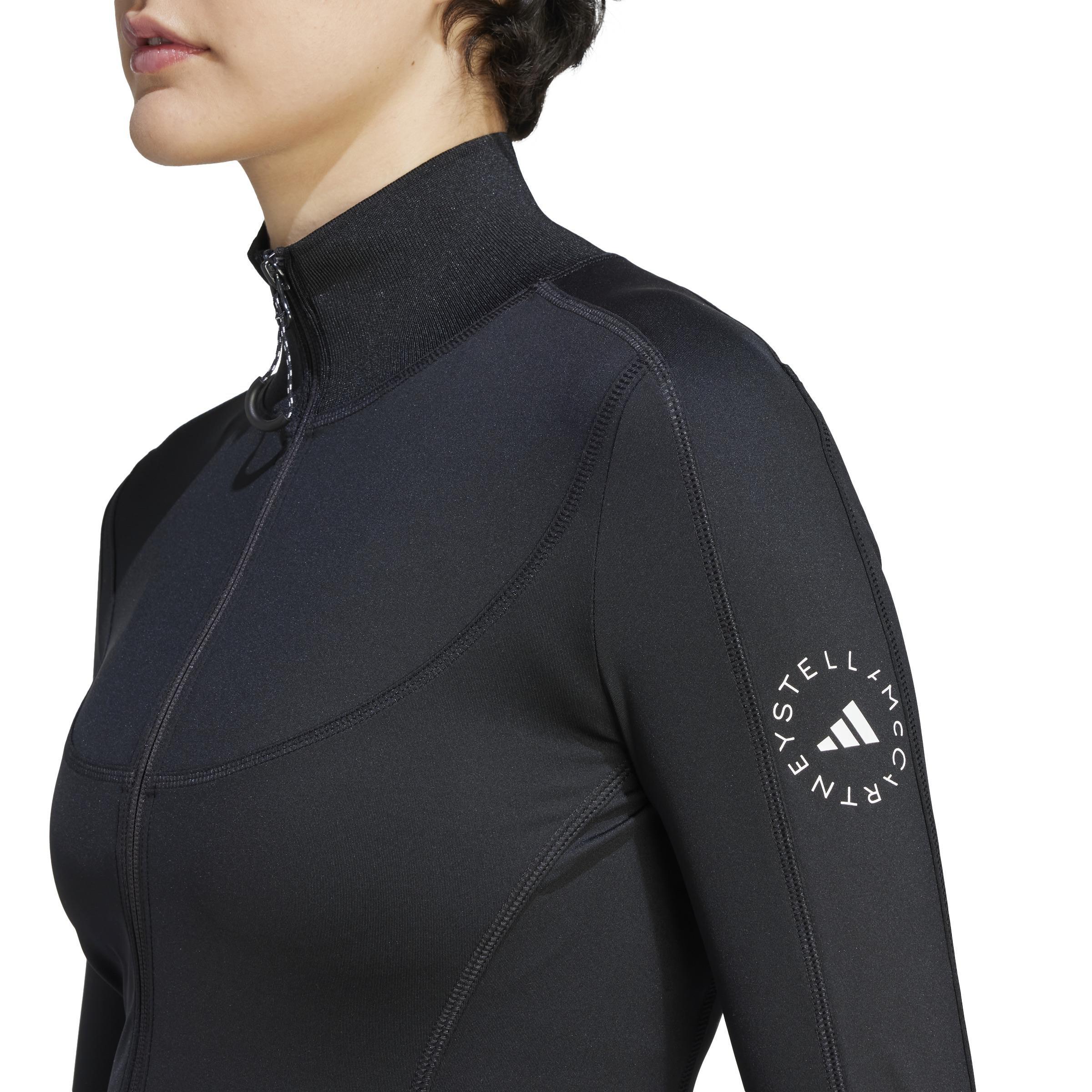 adidas by Stella McCartney TruePurpose Training Midlayer Jacket, Black, A901_ONE, large image number 5