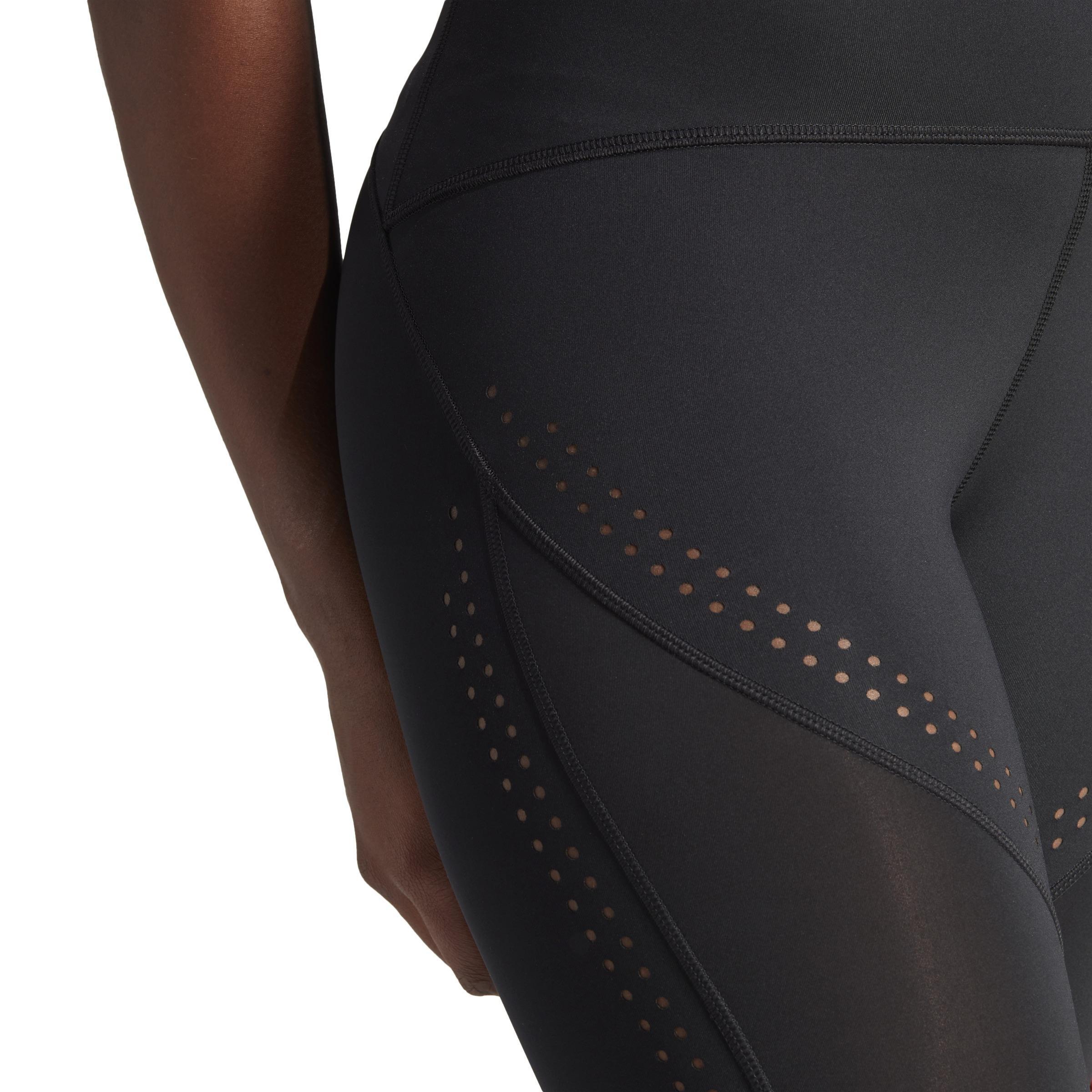 adidas by Stella McCartney TruePurpose Optime Training 7/8 Leggings, Black, A901_ONE, large image number 3