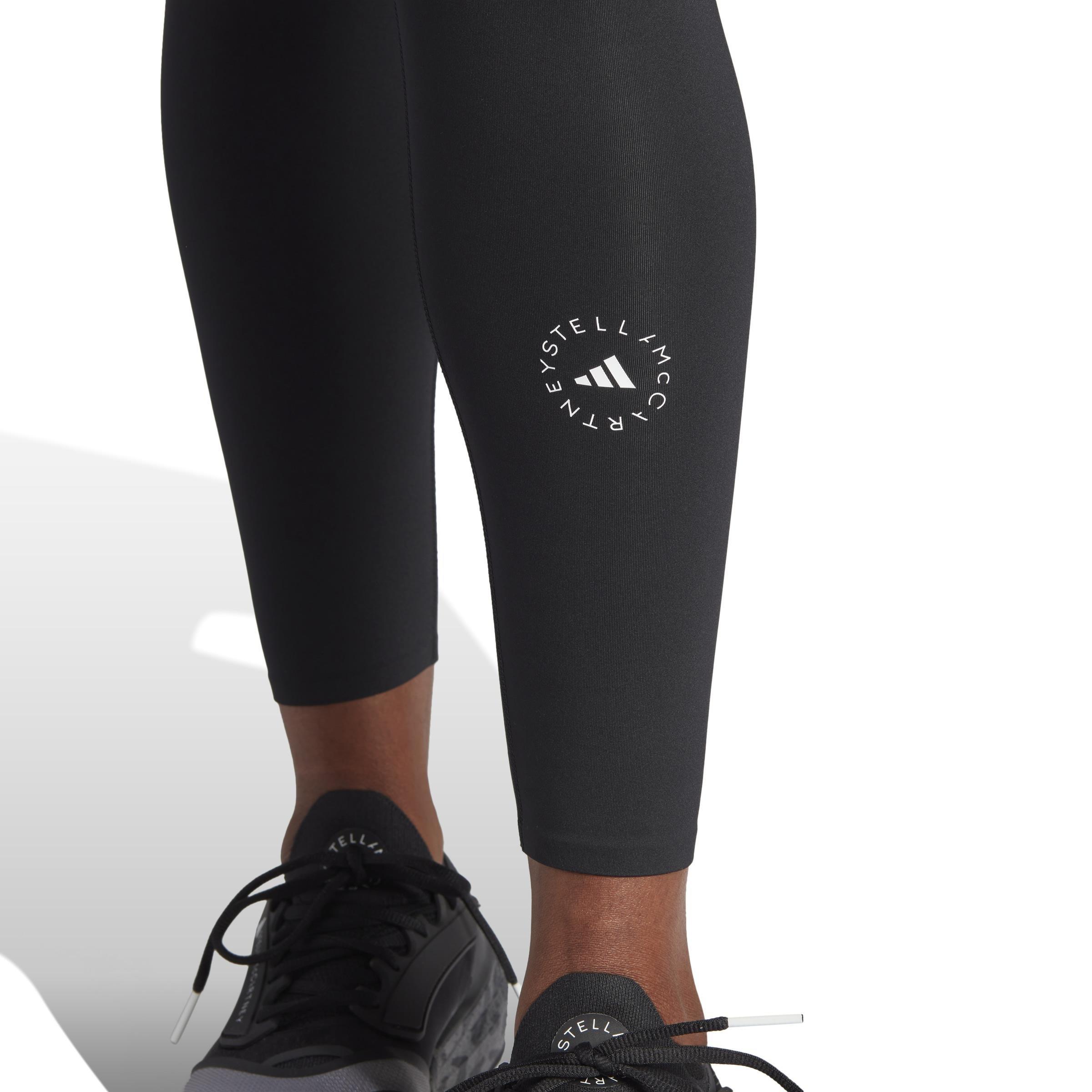 adidas by Stella McCartney TruePurpose Optime Training 7/8 Leggings, Black, A901_ONE, large image number 4