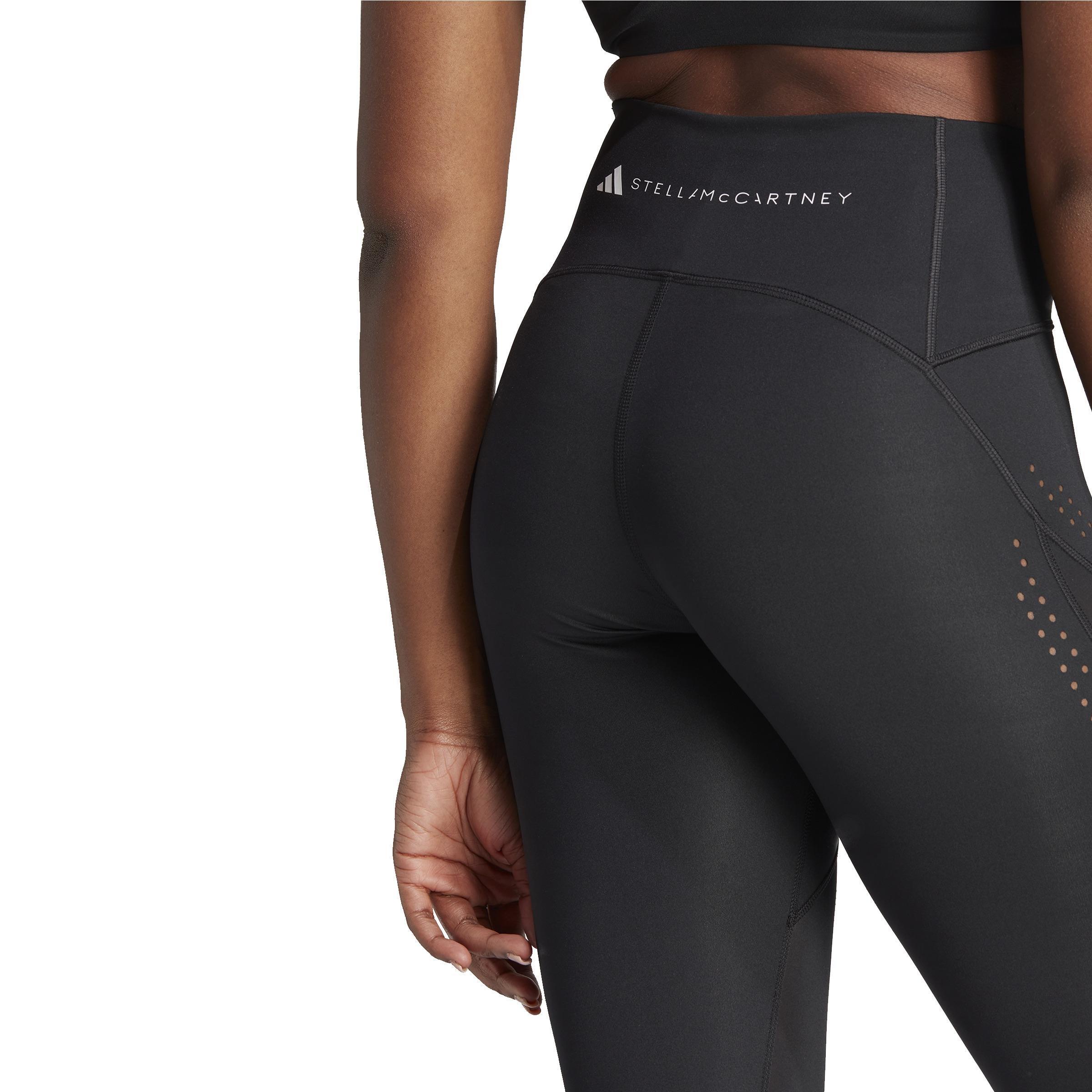 adidas by Stella McCartney TruePurpose Optime Training 7/8 Leggings, Black, A901_ONE, large image number 6