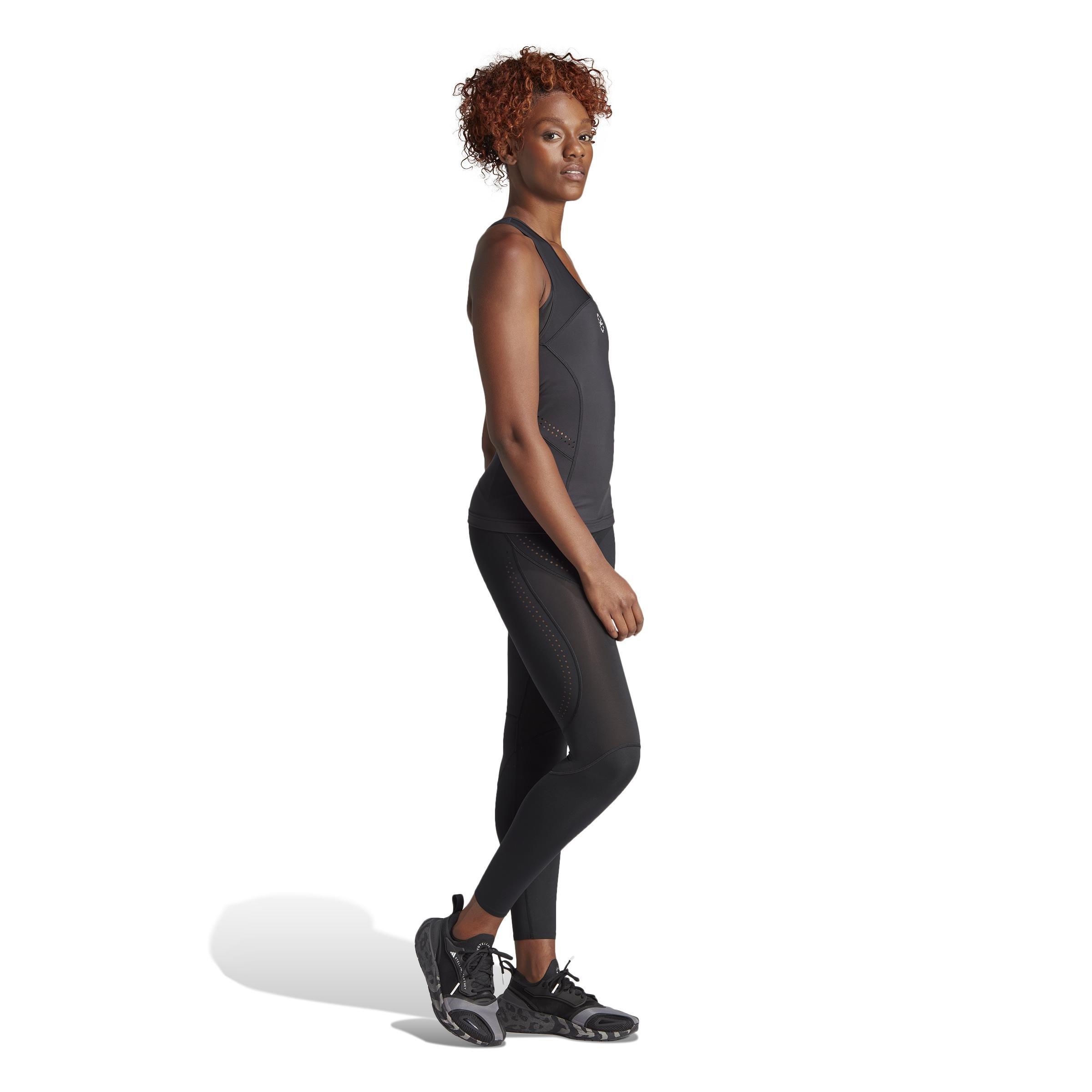 adidas by Stella McCartney TruePurpose Optime Training 7/8 Leggings, Black, A901_ONE, large image number 7