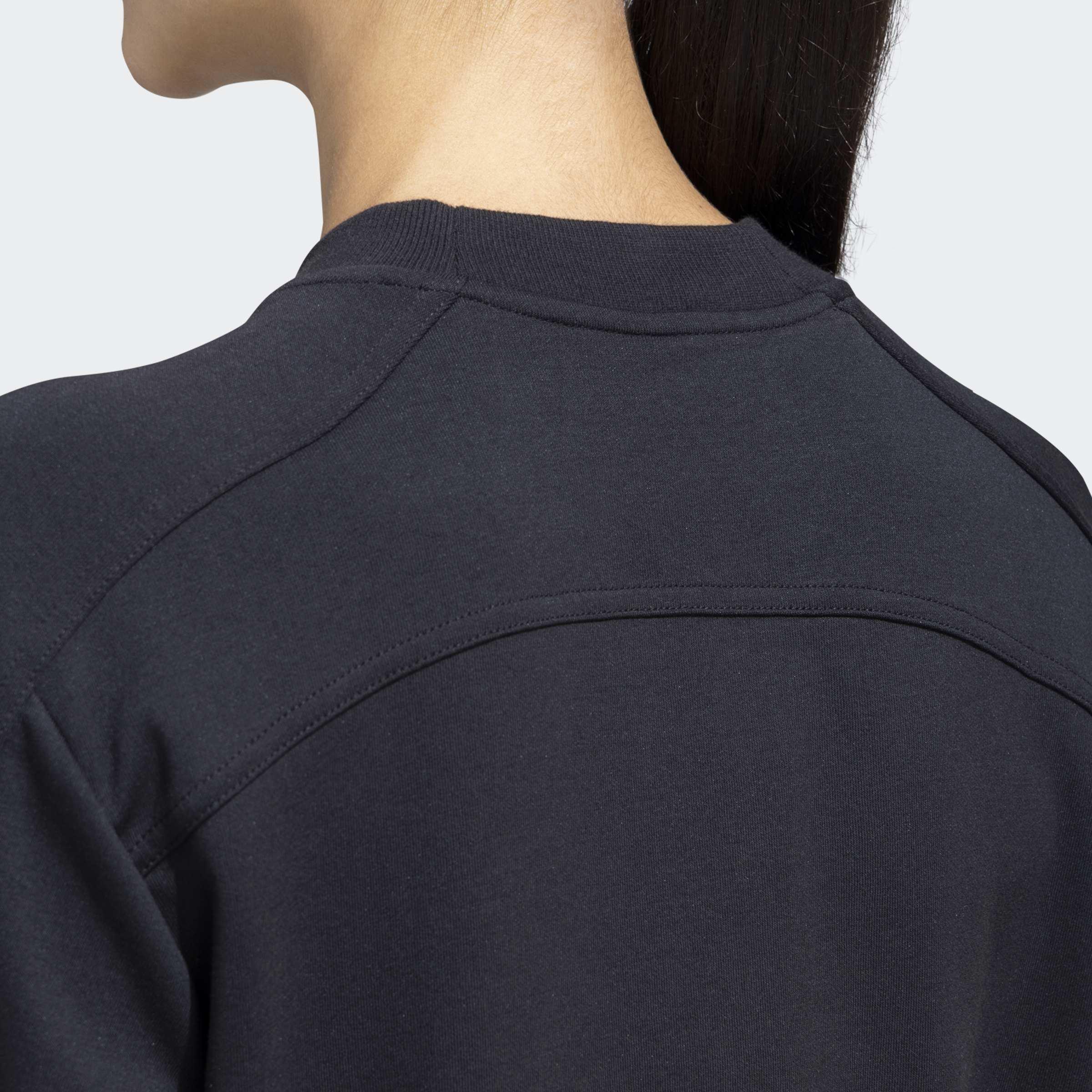 Adidas By Stella Mccartney Logo T-Shirt, Black, A901_ONE, large image number 3