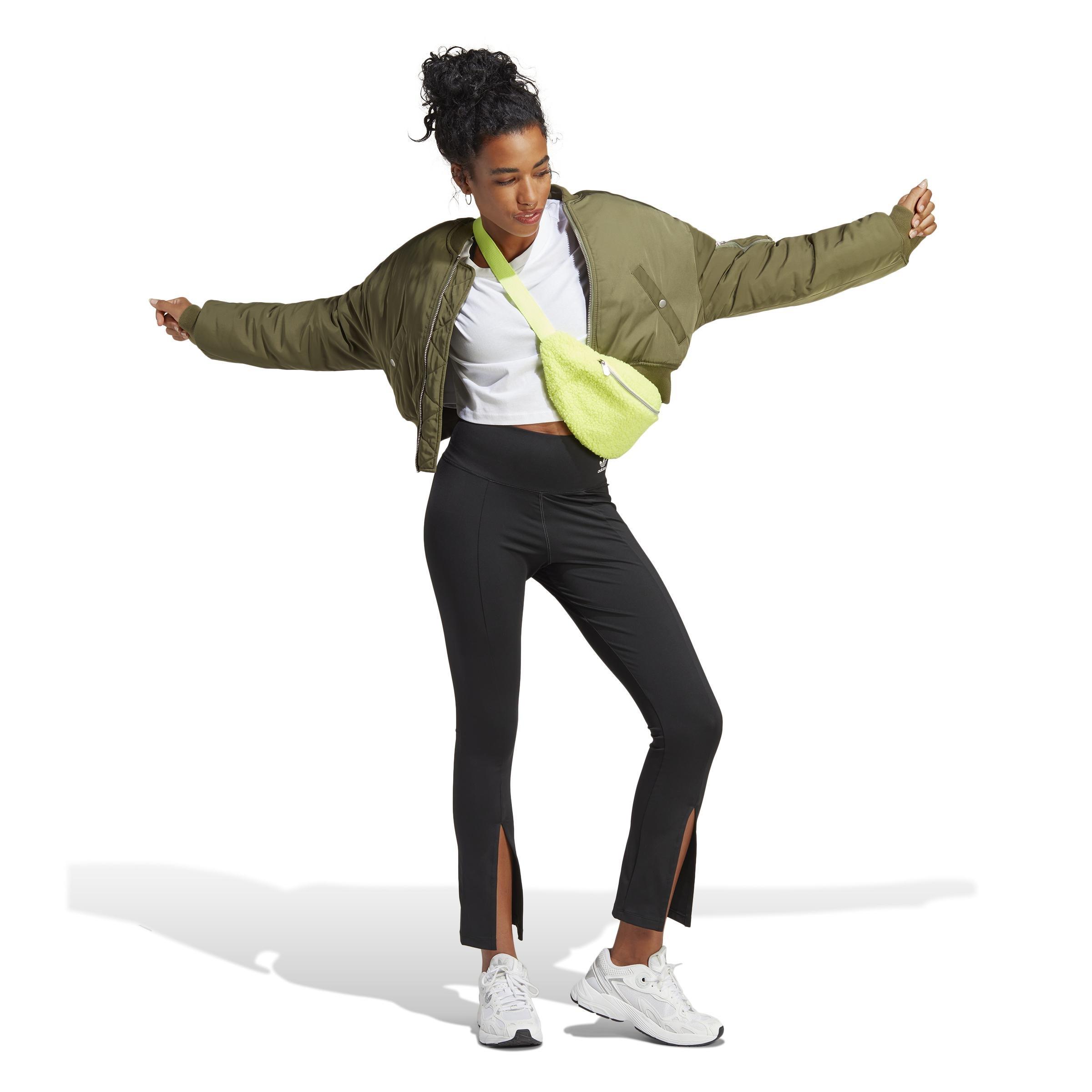 Adicolor Classics Open Hem Leggings, Black, A901_ONE, large image number 7