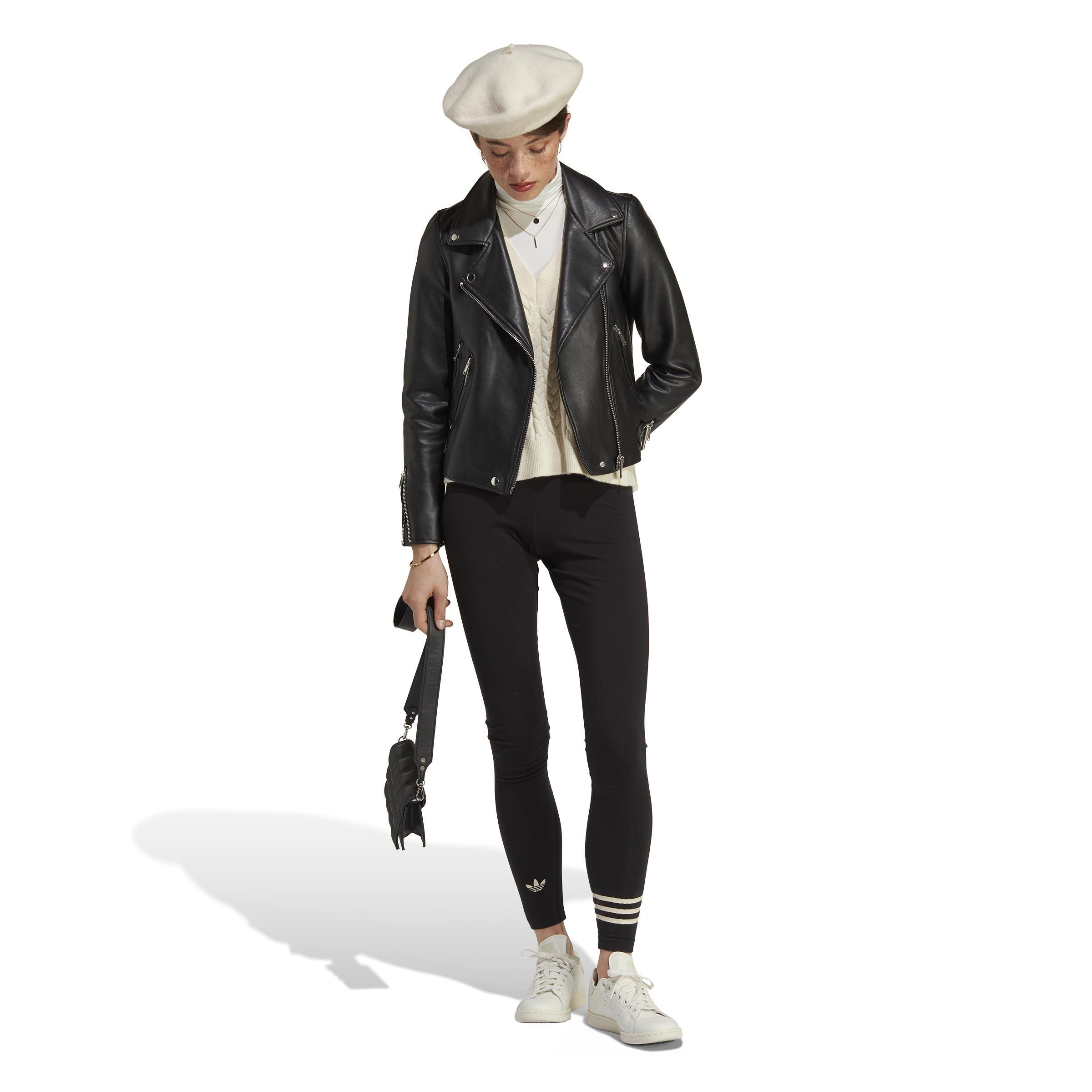 Adicolor Neuclassics Full Length Leggings (Plus Size), Black, A901_ONE, large image number 7