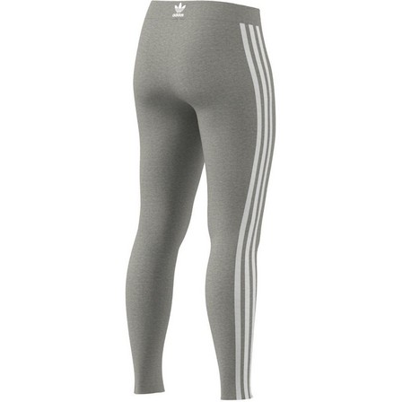 Women Adicolor Classics 3-Stripes Leggings, Grey, A901_ONE, large image number 6