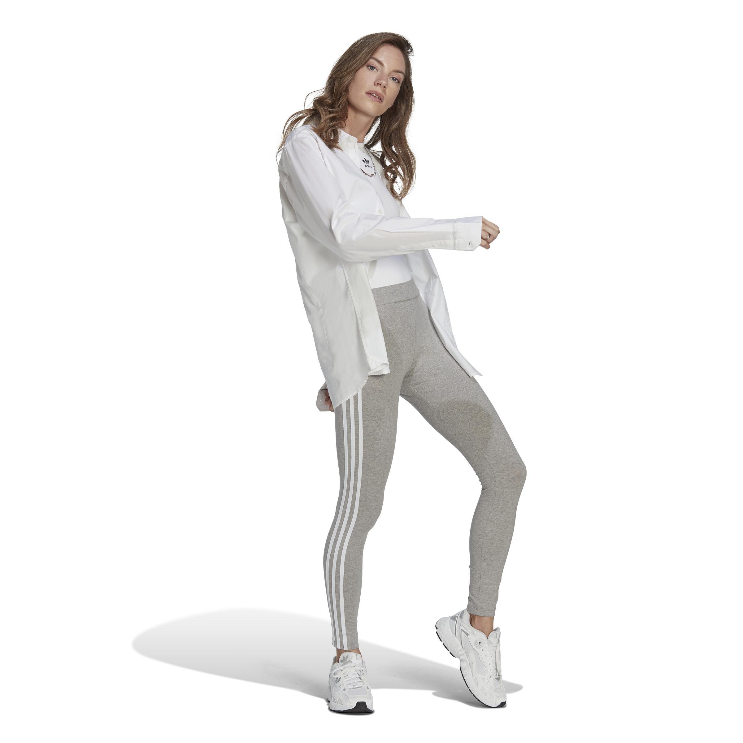 Adicolor Classics 3-Stripes Leggings, Grey, , large image number 7
