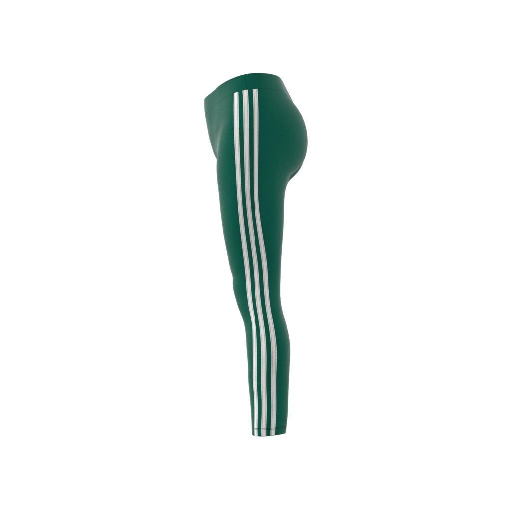 Adicolor Classics 3-Stripes Leggings, Green, A901_ONE, large image number 2