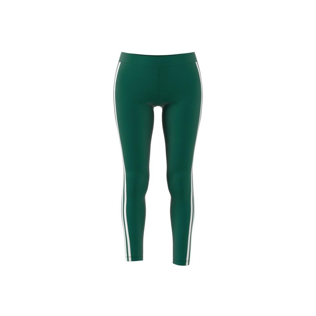 Adicolor Classics 3-Stripes Leggings, Green, A901_ONE, large image number 6
