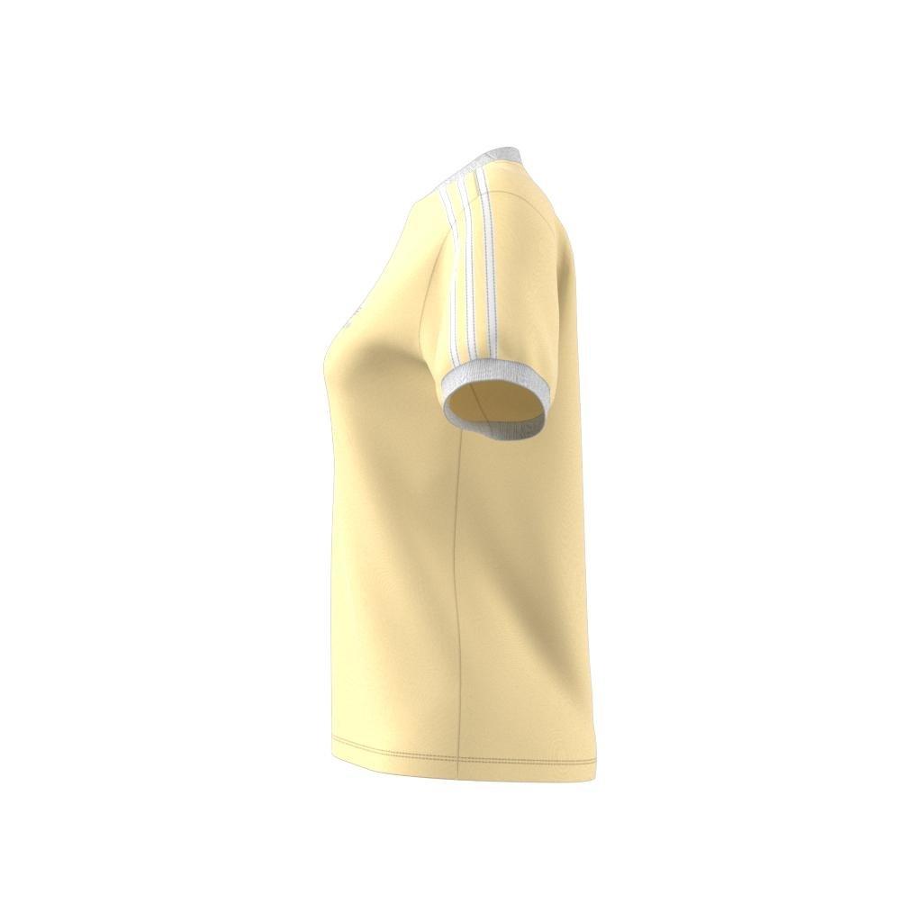 Adicolor Classics 3-Stripes T-Shirt, Yellow, A901_ONE, large image number 15