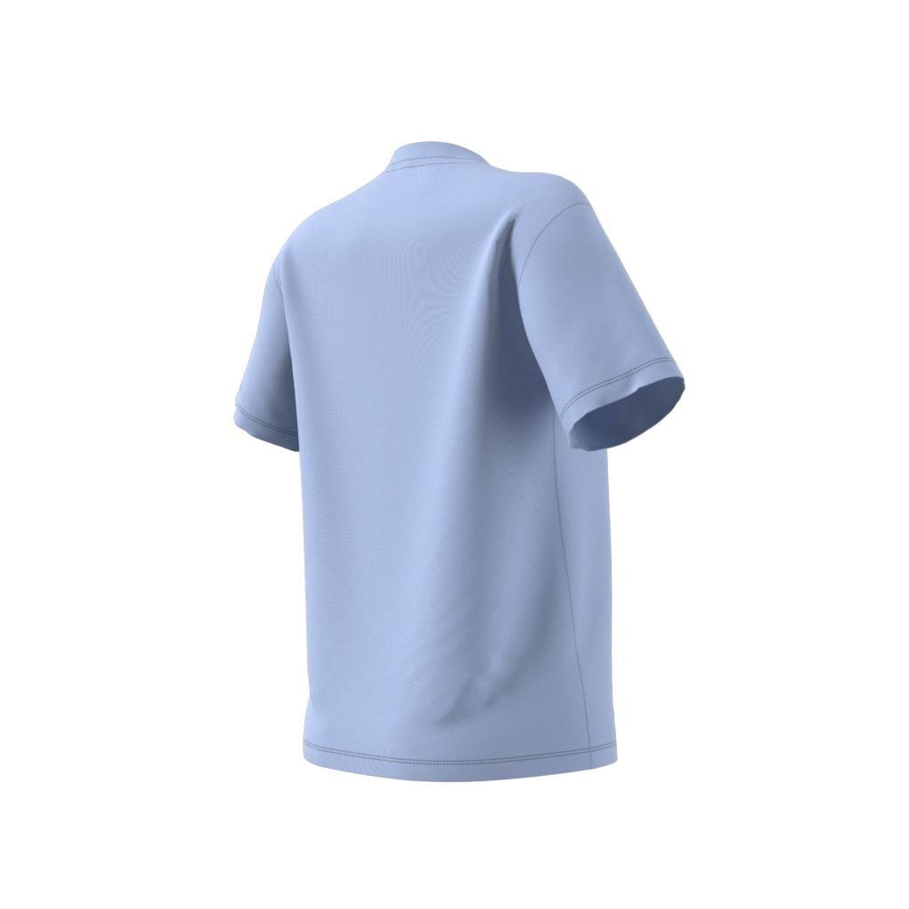 Adicolor Classics Trefoil T-Shirt, Blue, A901_ONE, large image number 7