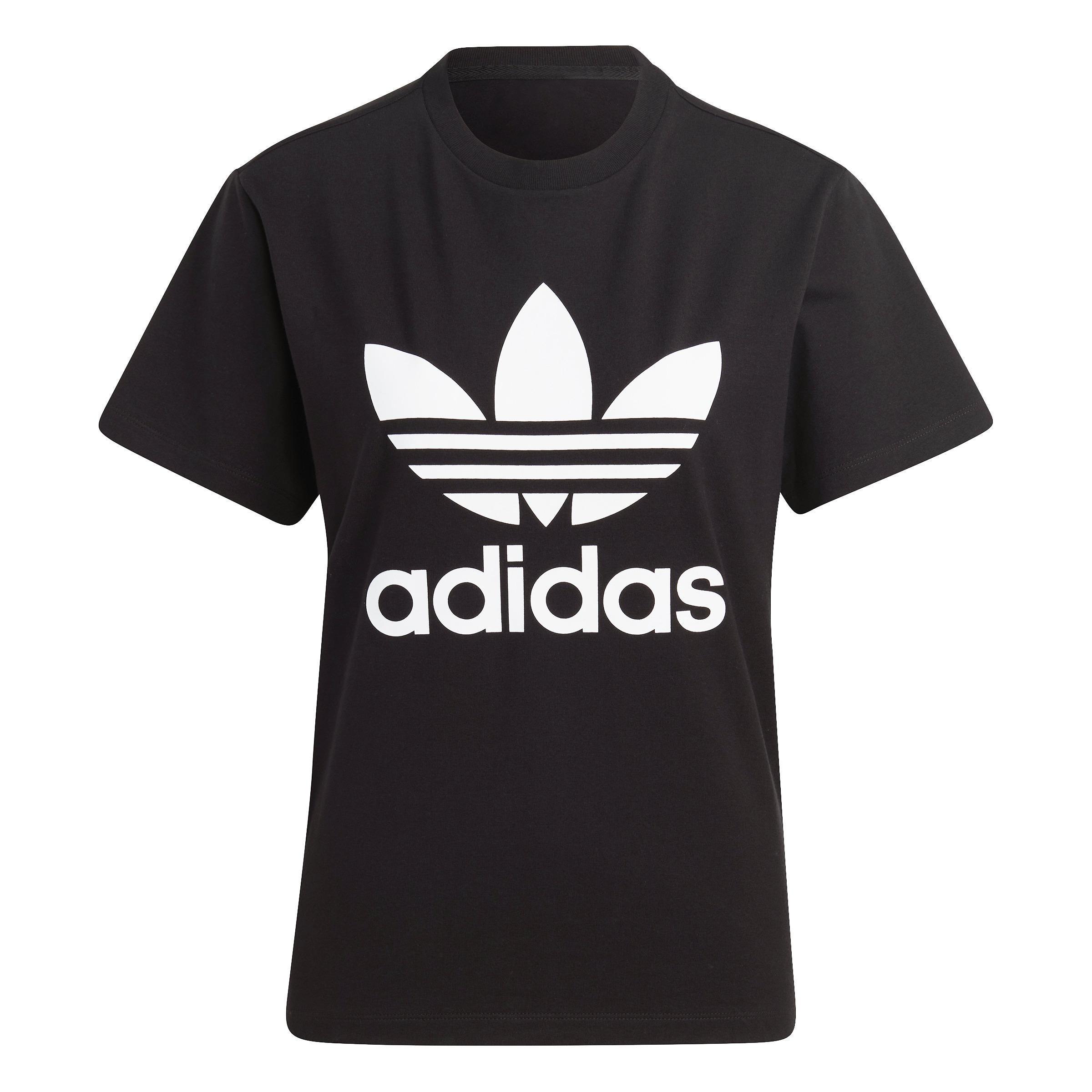 Adicolor Classics Trefoil T-Shirt, Black, A901_ONE, large image number 2