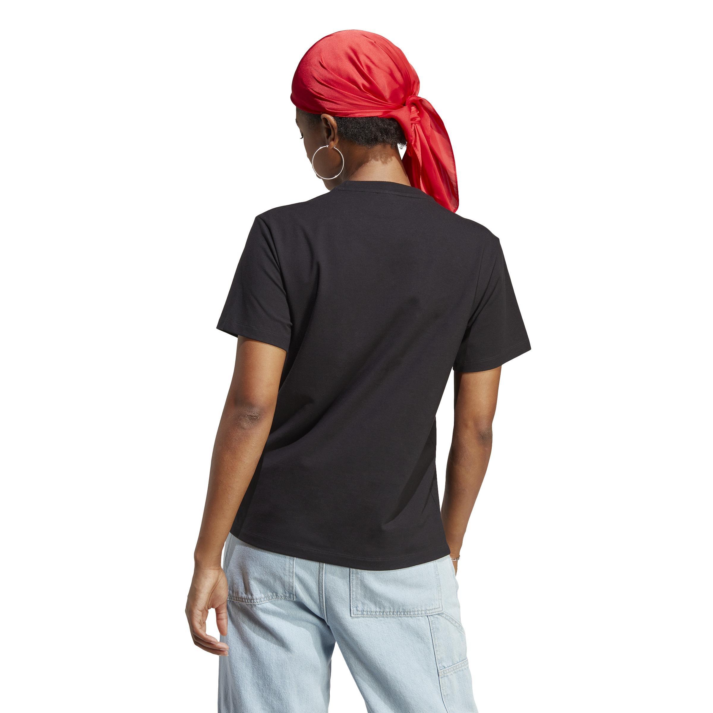 Adicolor Classics Trefoil T-Shirt, Black, A901_ONE, large image number 3