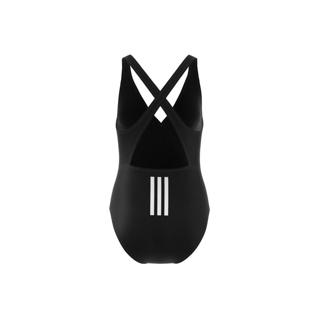 3-Stripes Swimsuit, Black, A901_ONE, large image number 7