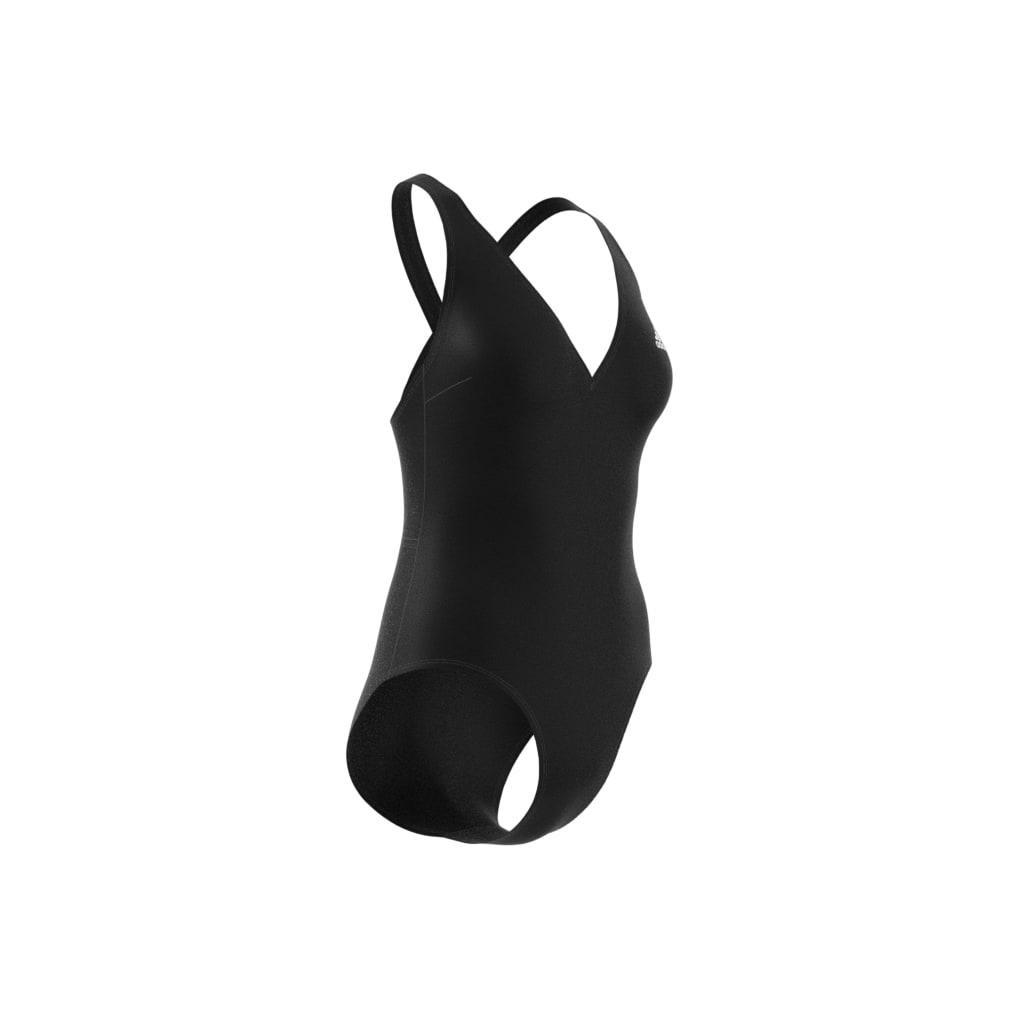 3-Stripes Swimsuit, Black, A901_ONE, large image number 9