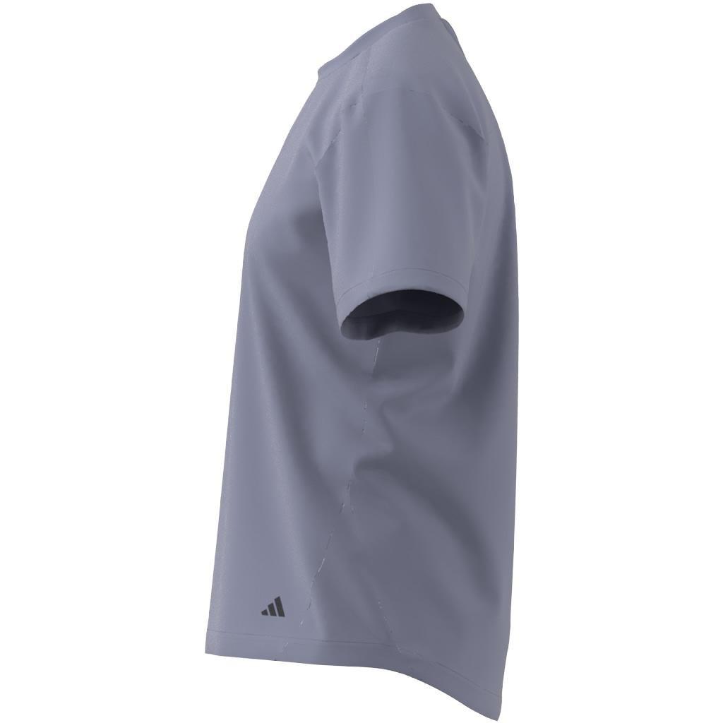 Yoga Base Training T-Shirt, Purple, A901_ONE, large image number 6