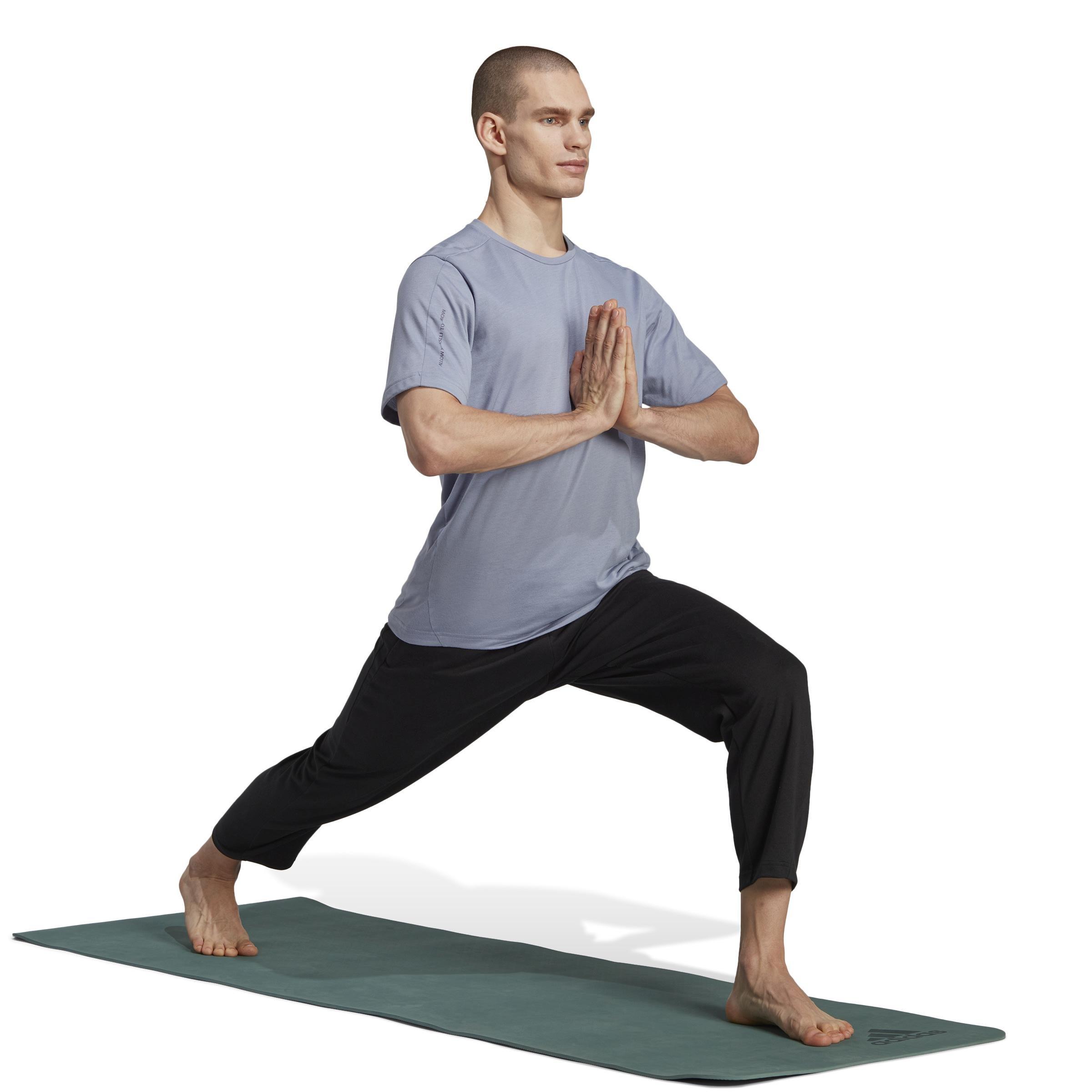 Yoga Base Training T-Shirt, Purple, A901_ONE, large image number 7