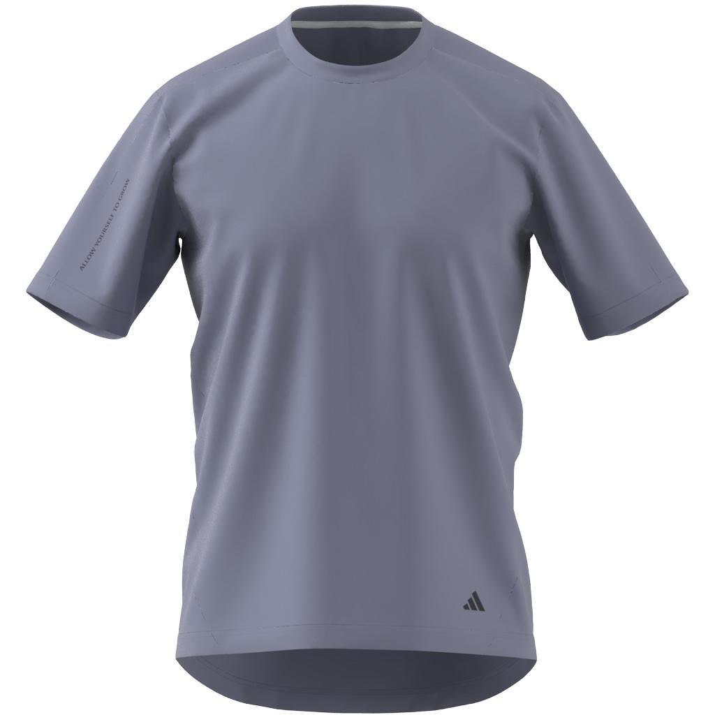 Yoga Base Training T-Shirt, Purple, A901_ONE, large image number 8