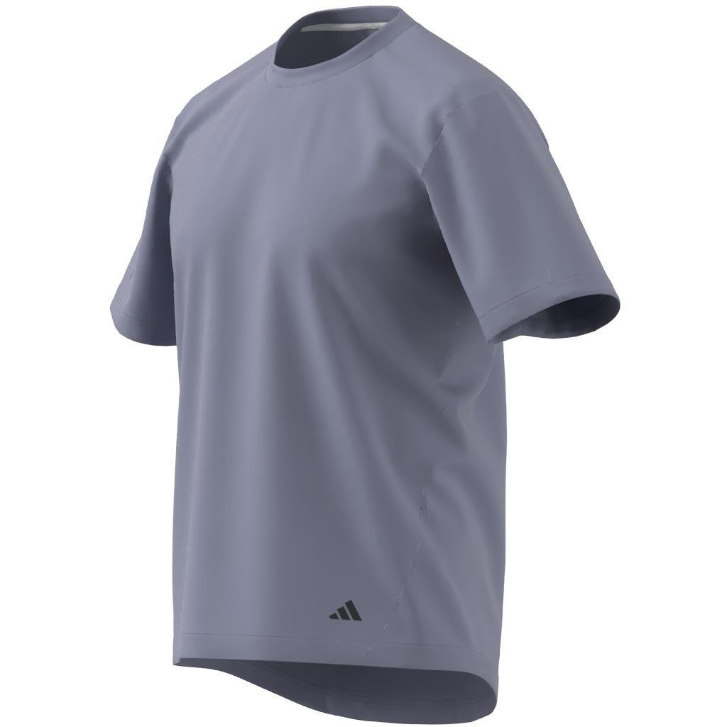 Yoga Base Training T-Shirt, Purple, A901_ONE, large image number 10