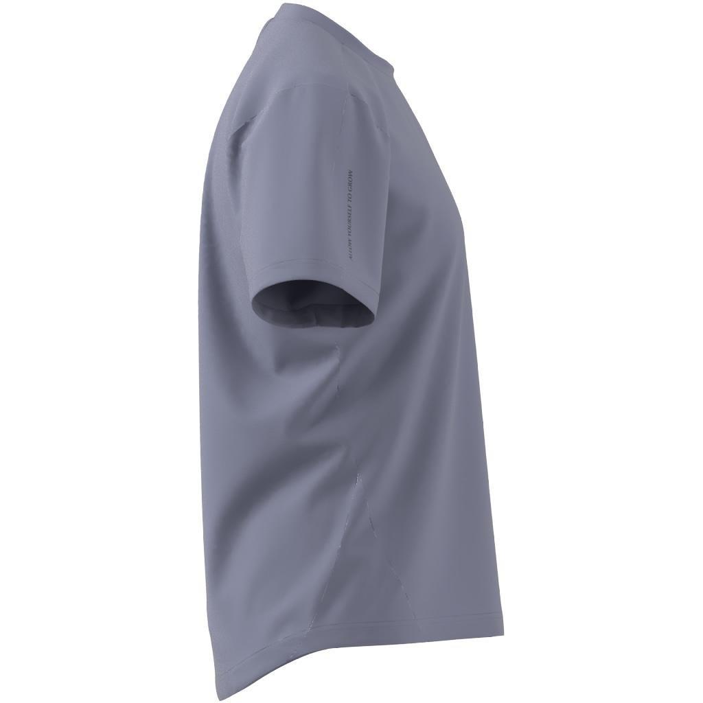 Yoga Base Training T-Shirt, Purple, A901_ONE, large image number 12